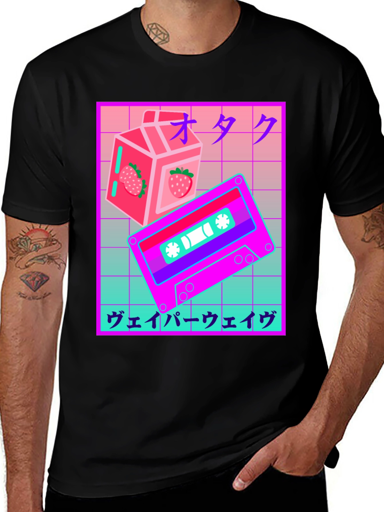 Variant 9 of Vaporwave Aesthetic T-Shirt