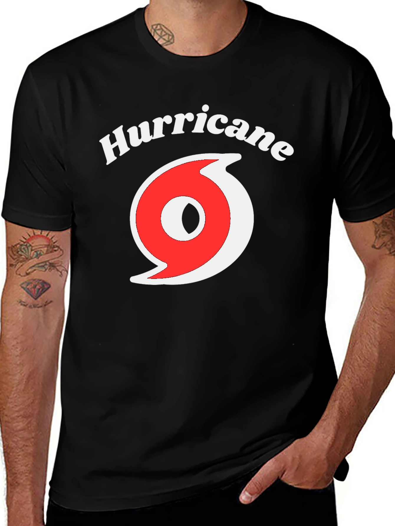 Hurricane Graphic Tee - Stylish & Comfy