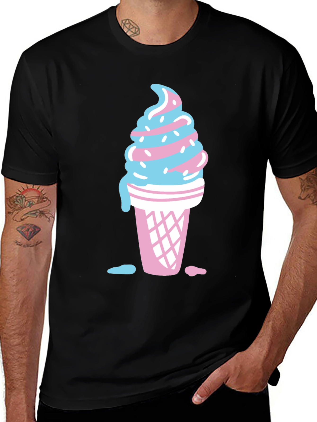 Variant 25 of Ice Cream Cone T-Shirt