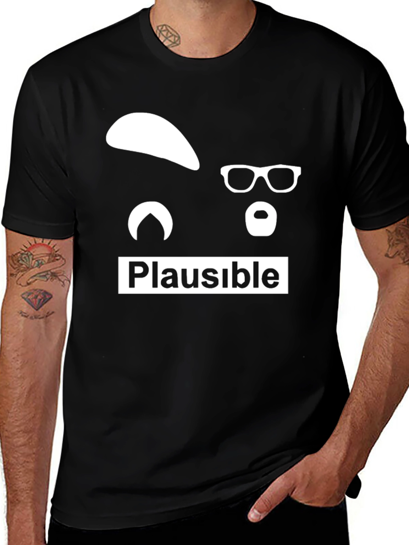 Plausible Heisenberg T-Shirt - Cool Minimalist Tee