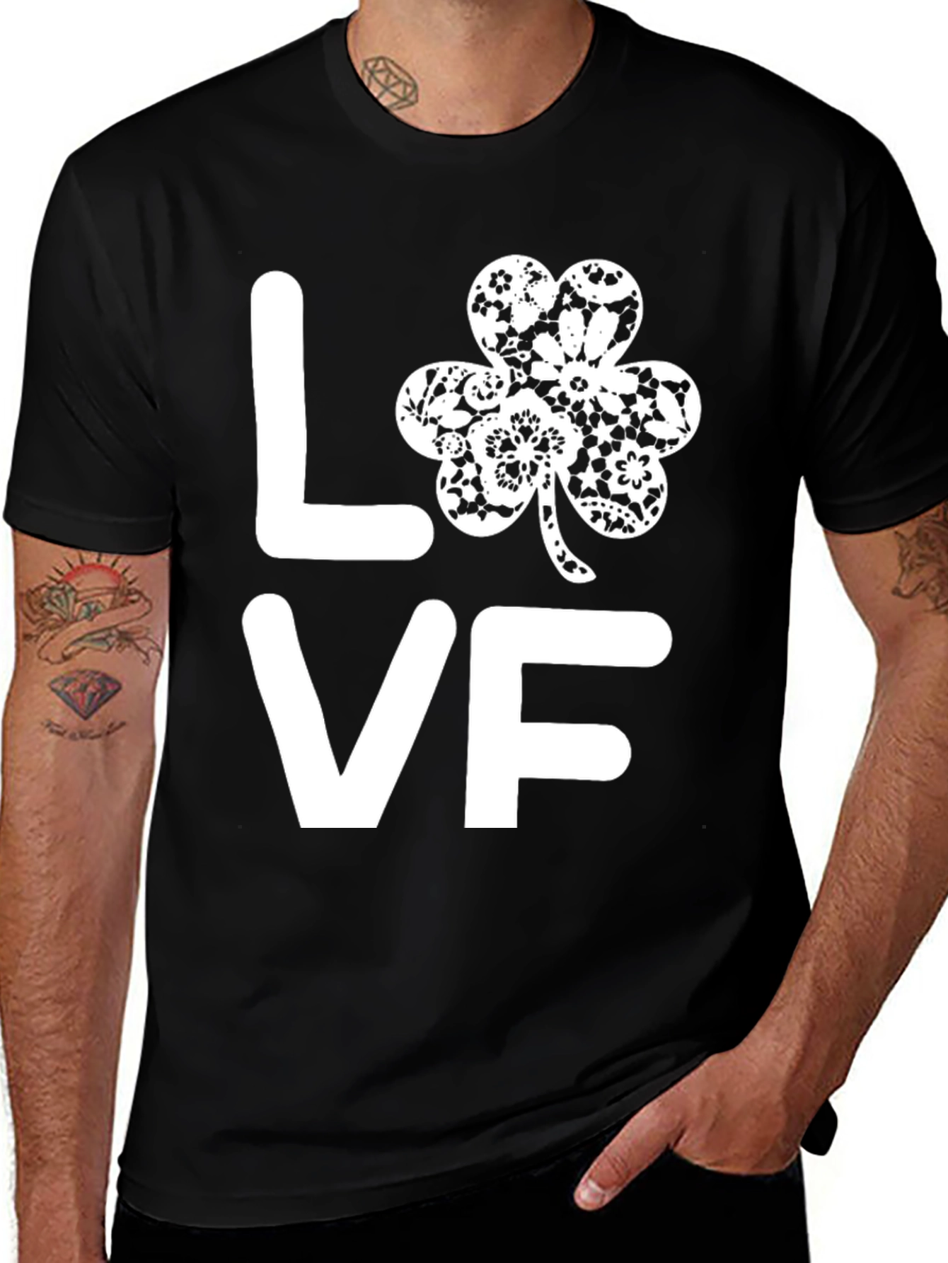 St. Patrick's Day Love Shirt - Clover Tee