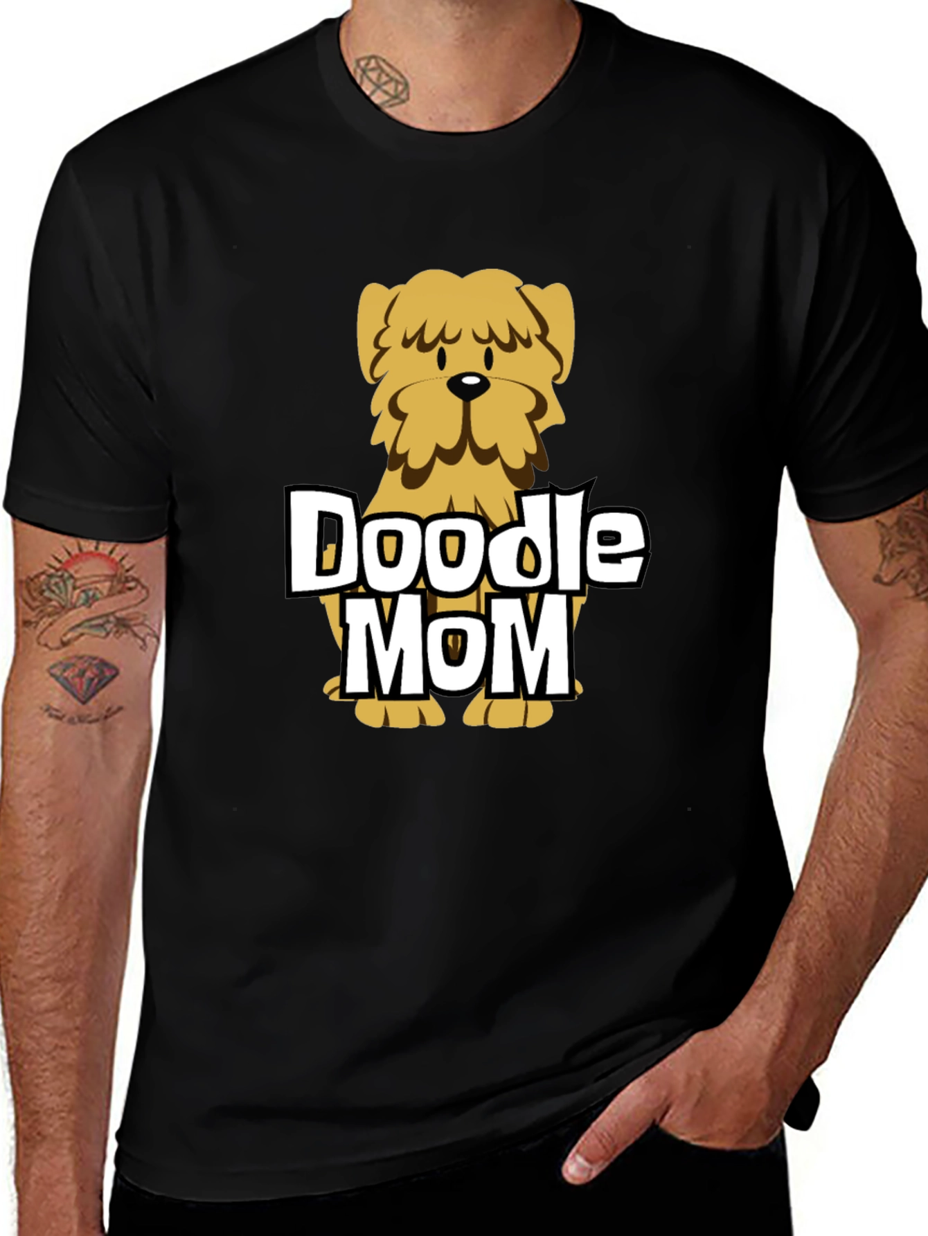 Doodle Mom T-Shirt - Cute Dog Lover Tee