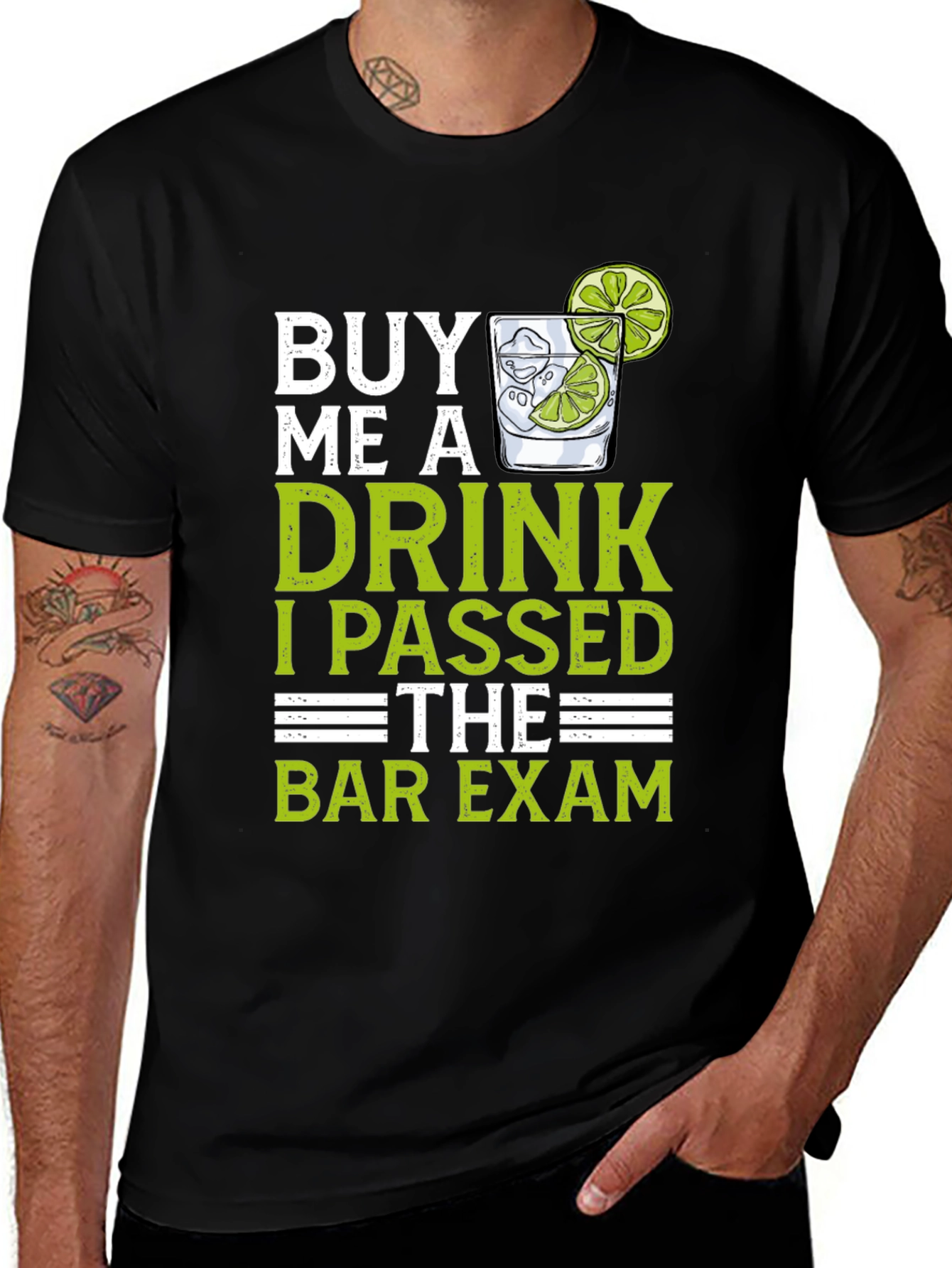 Variant 12 of Buy Me a Drink Bar Exam T-Shirt