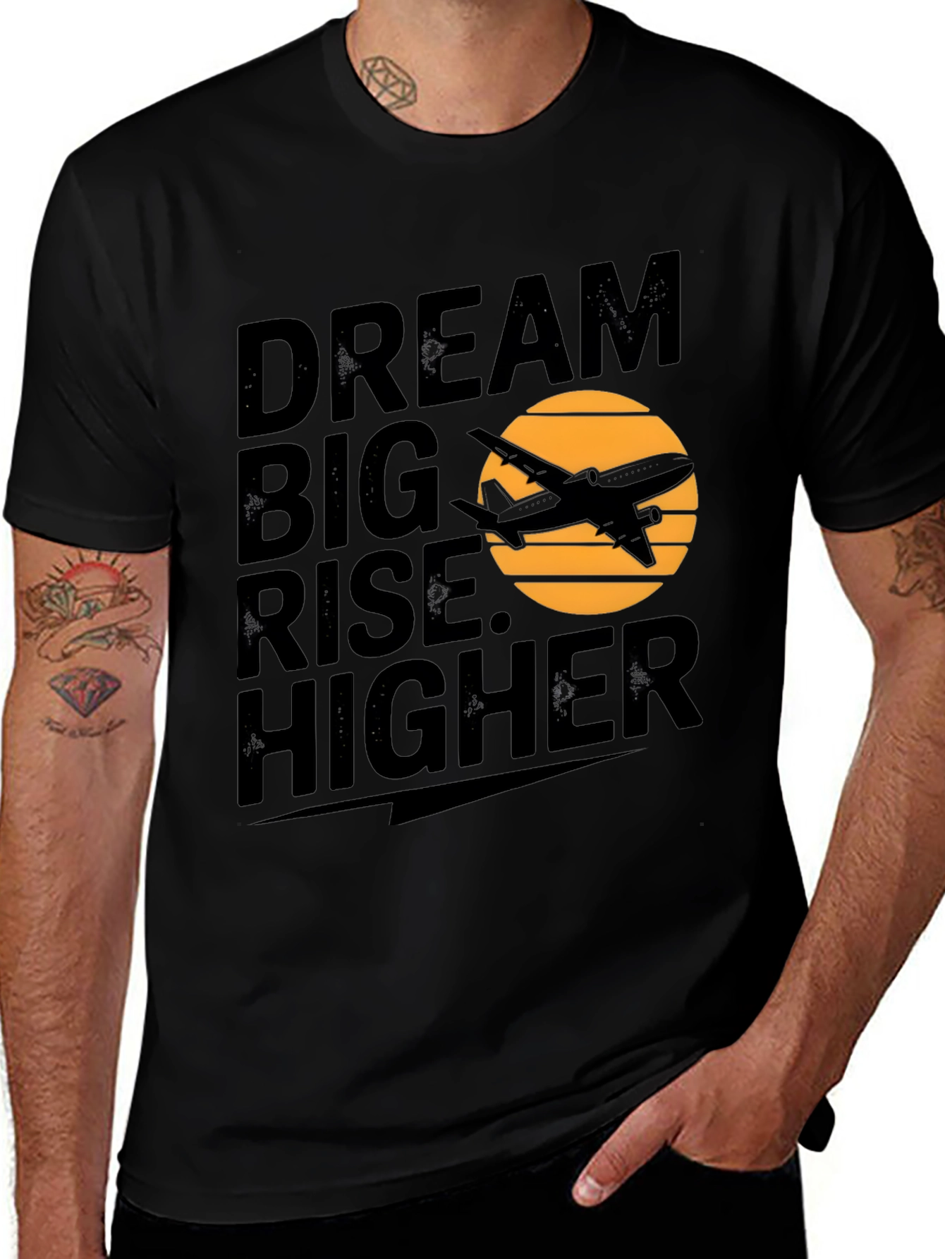 Variant 8 of Dream Big Airplane T-Shirt