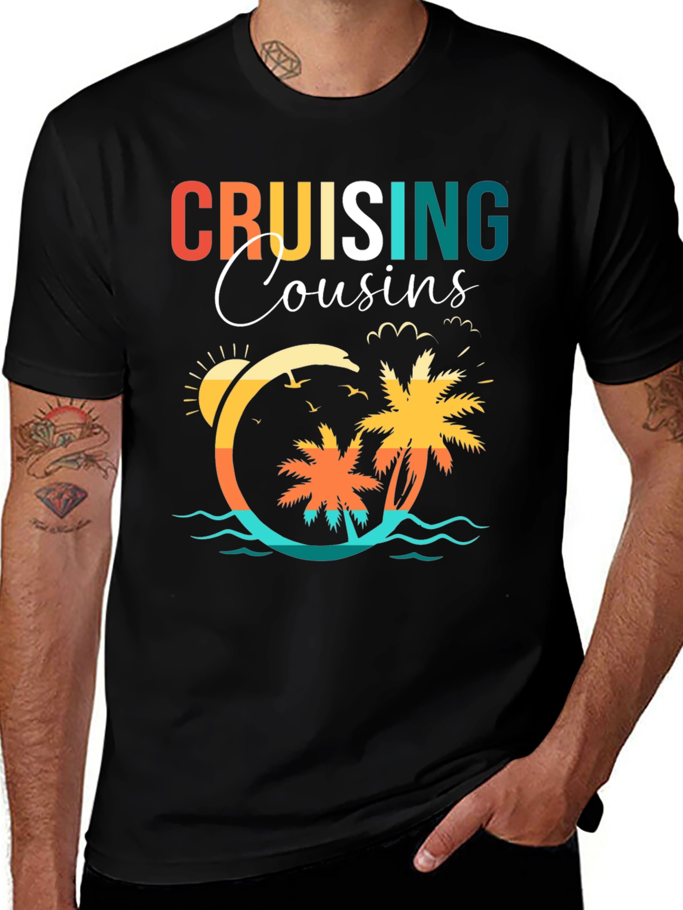 Variant 22 of Cruising Cousins Graphic Tee