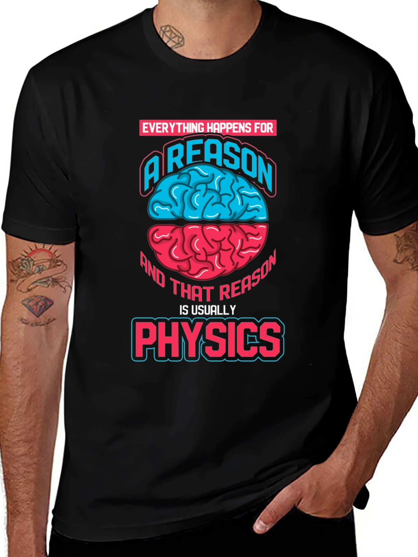 Variant 12 of Physics Reason Graphic T-Shirt