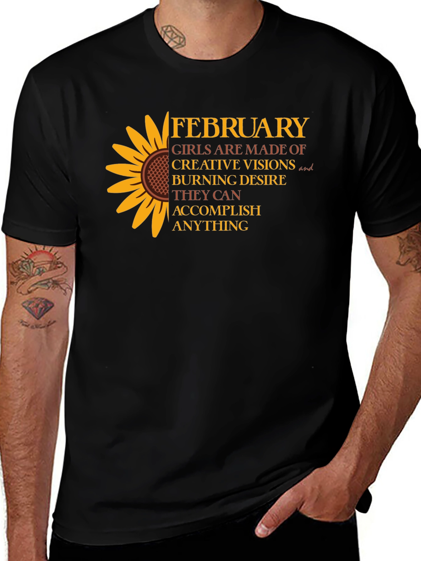 February Girls T-Shirt - Creative Visions