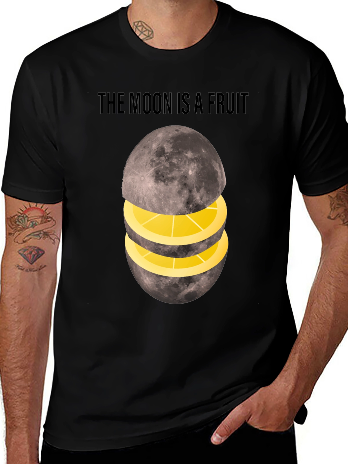 Variant 28 of The Moon is a Fruit Graphic Tee