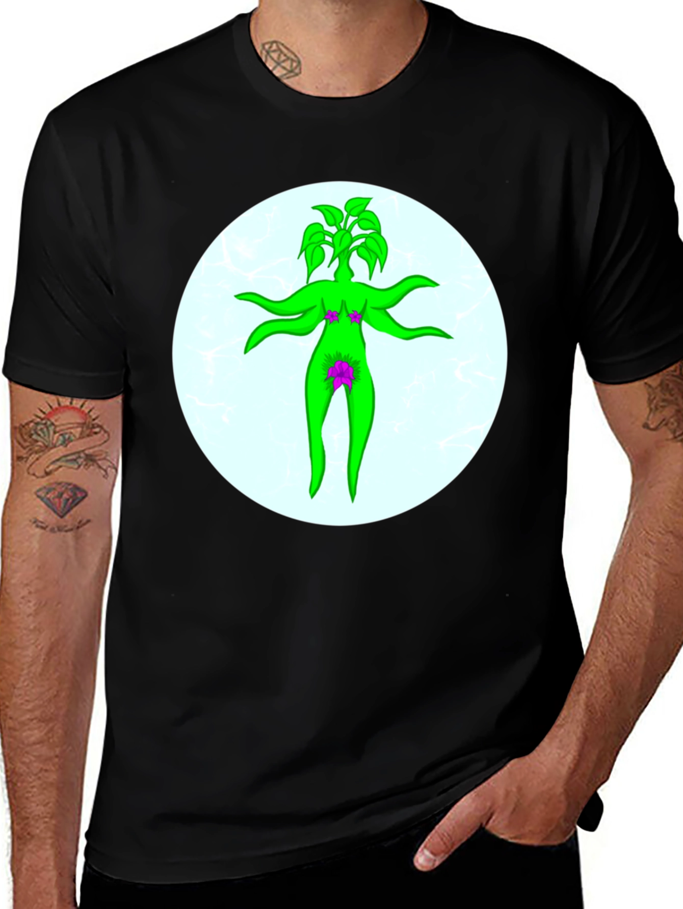Variant 21 of Botanical Body T-Shirt
