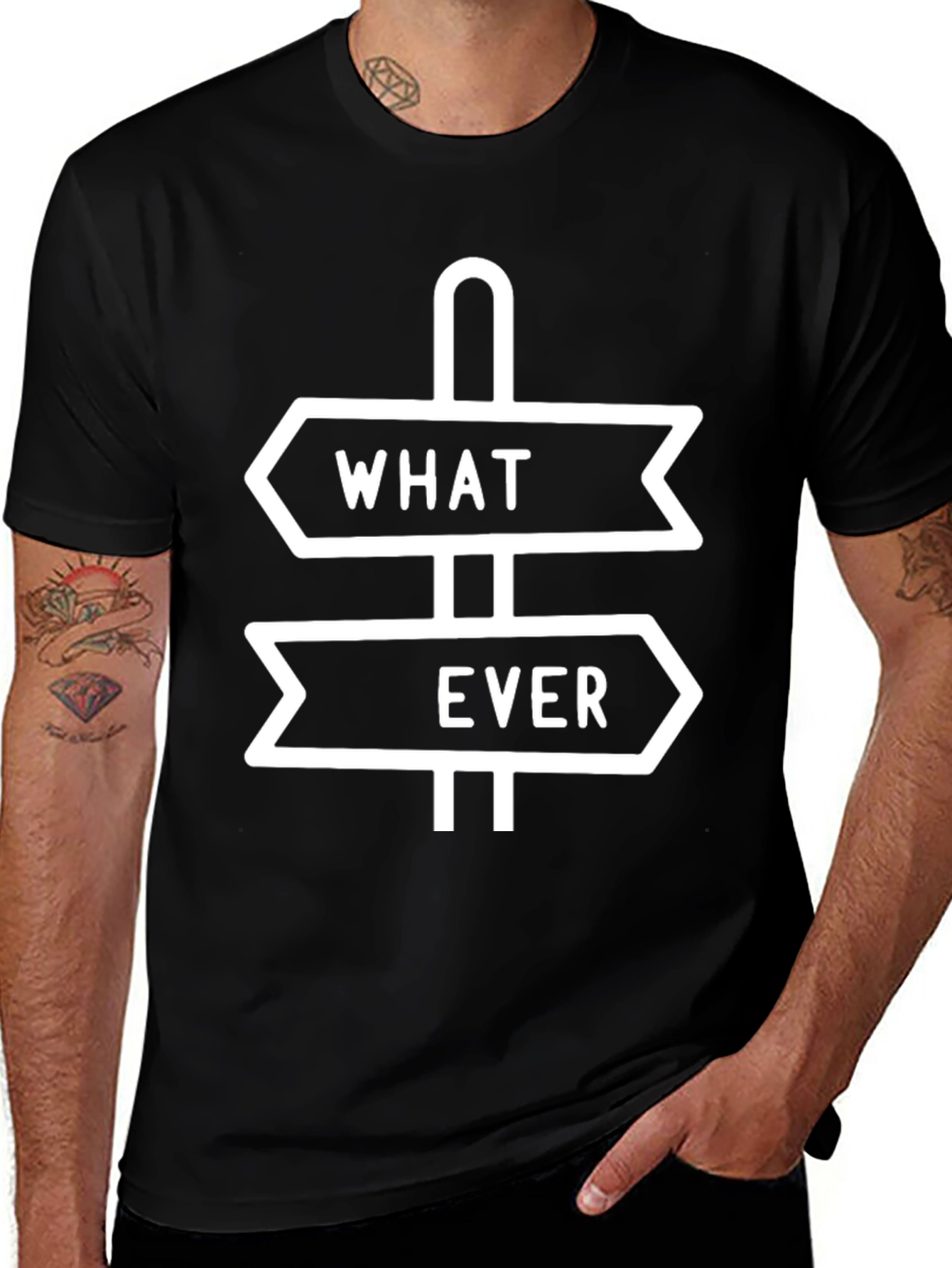 Variant 12 of Whatever T-Shirt - Sarcastic Graphic Tee