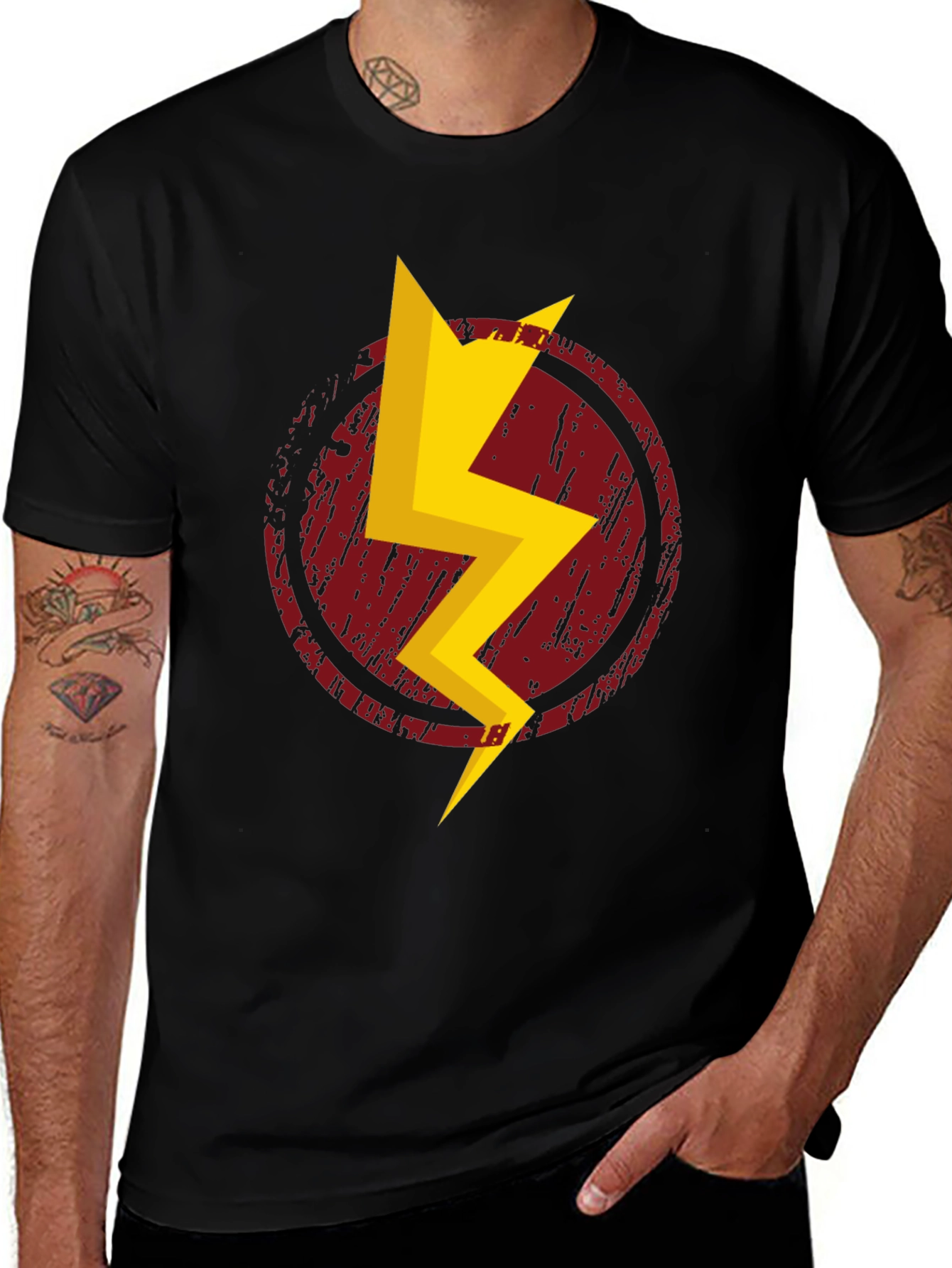 Variant 28 of Lightning Bolt Graphic T-Shirt
