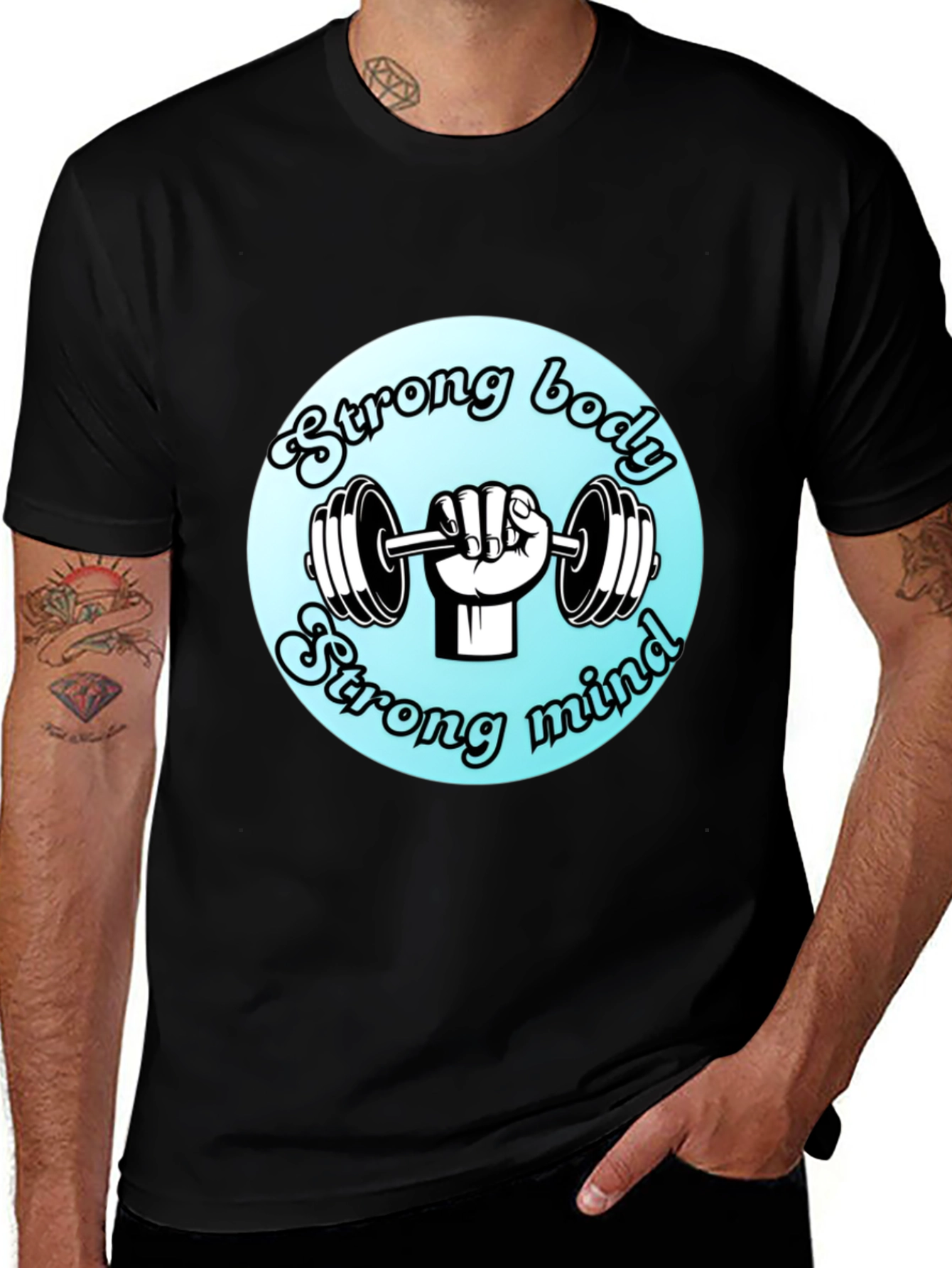 Strong Body Strong Mind Graphic Tee