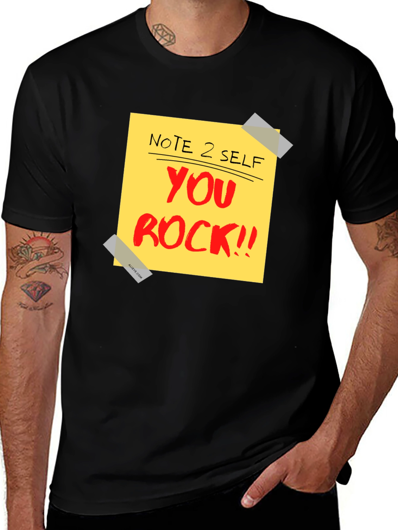You Rock Note Graphic T-Shirt