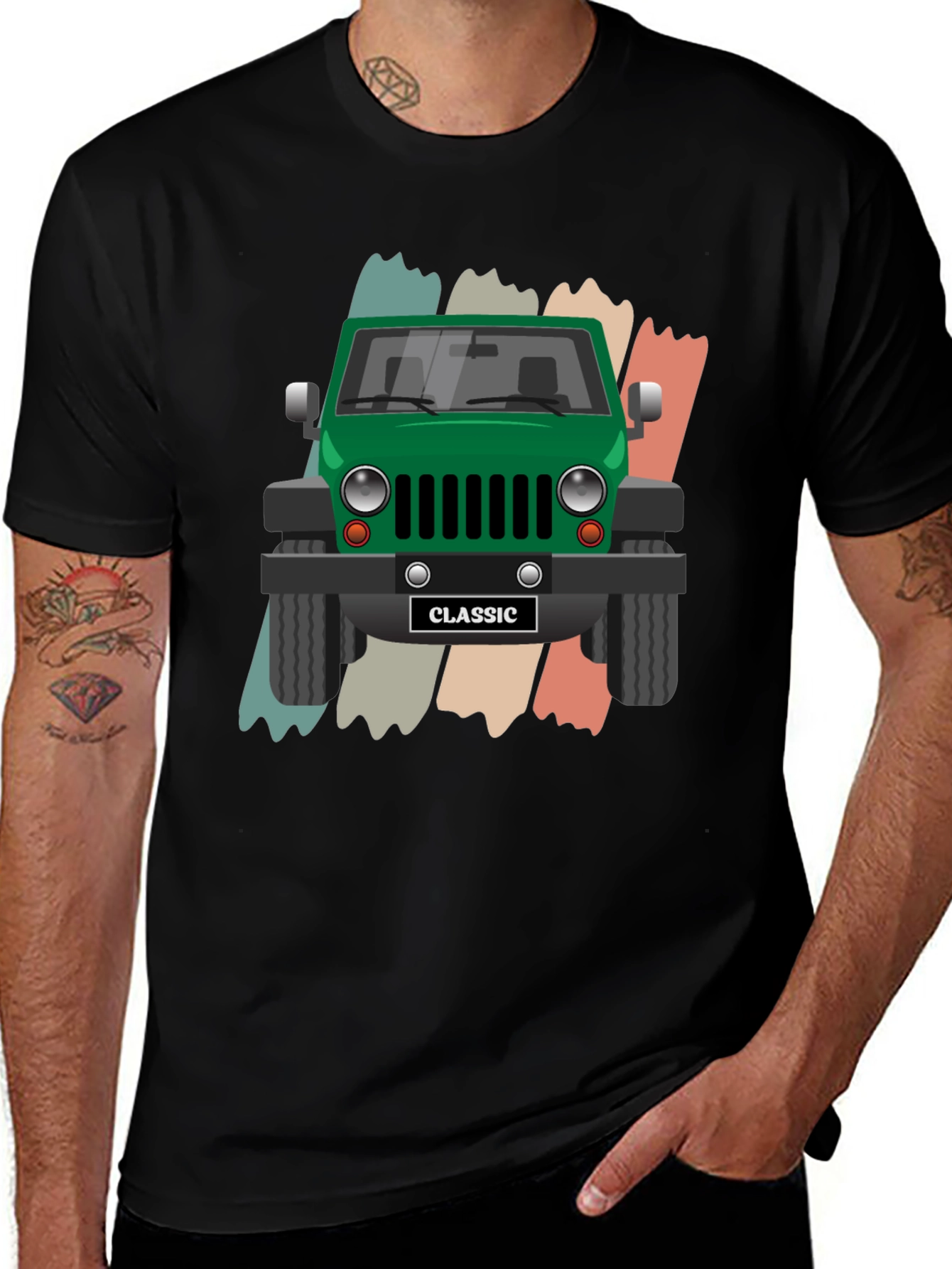 Variant 4 of Classic Jeep T-Shirt