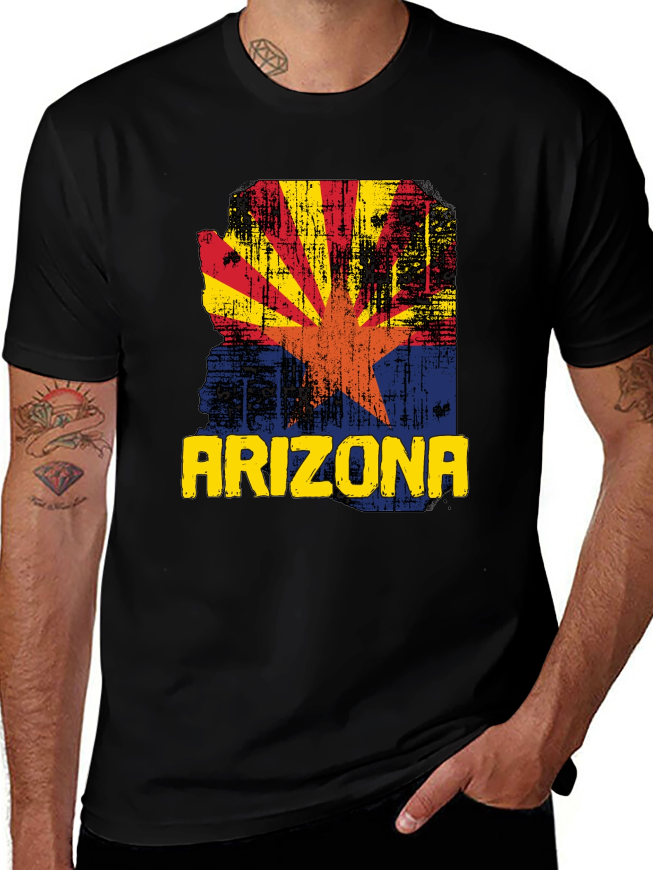 Arizona State Flag Graphic T-Shirt