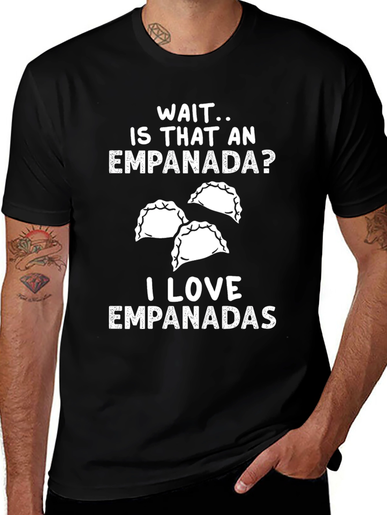 Variant 16 of Empanada Lover T-Shirt - Funny Foodie Tee