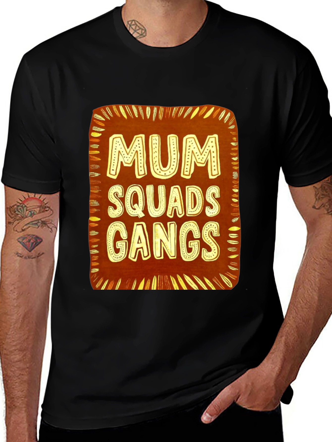 Variant 29 of Mum Squads Gangs Graphic Tee - Unisex