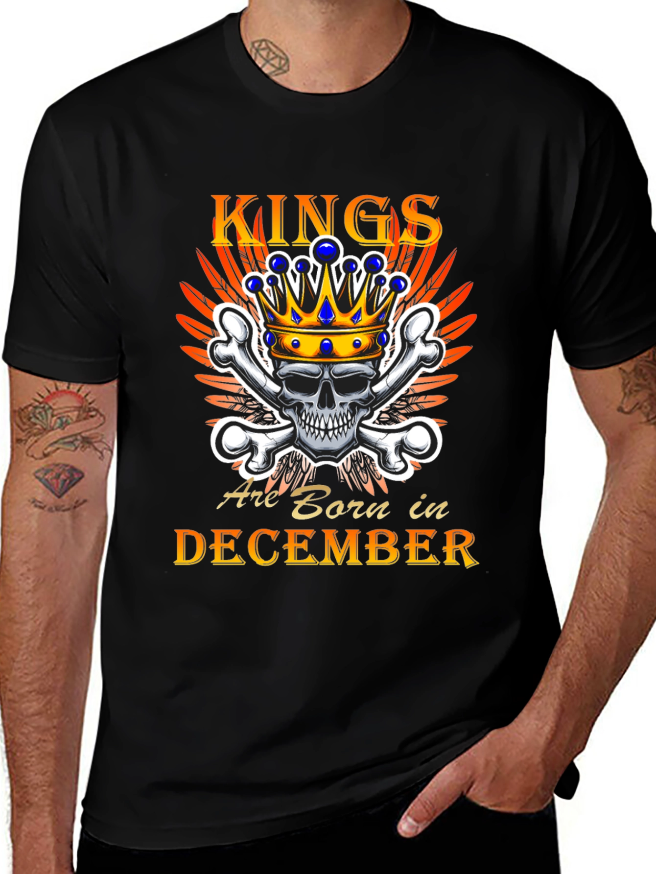 Variant 20 of Kings Are Born In December T-Shirt