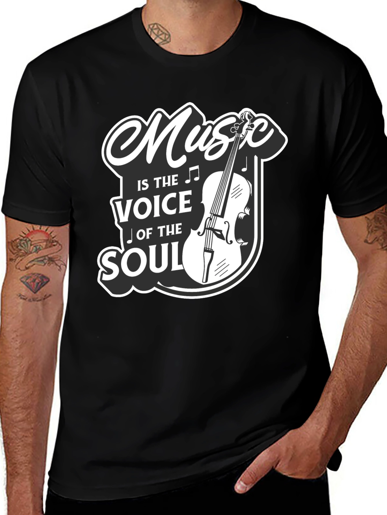 Variant 25 of Music is the Voice of the Soul T-Shirt