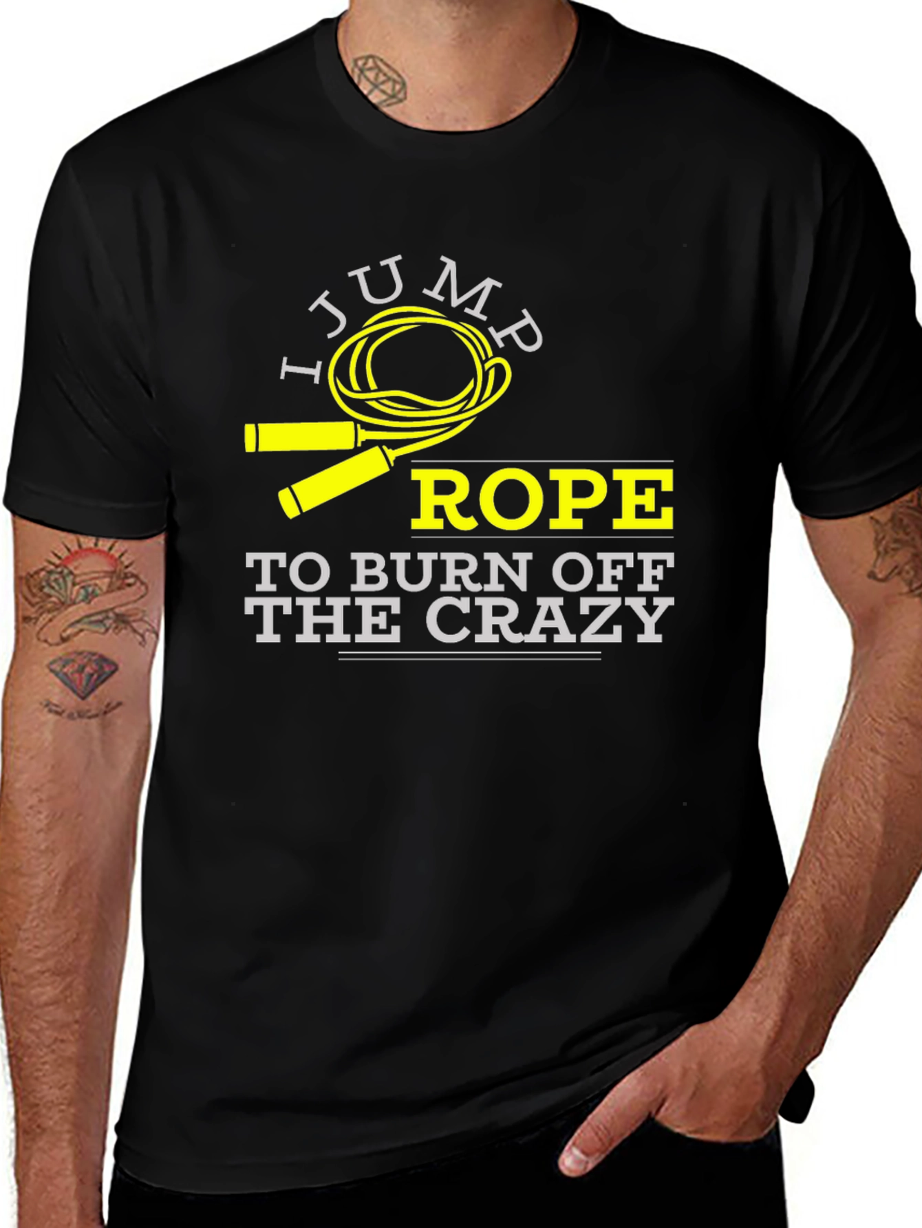 Jump Rope Crazy Burn-Off T-Shirt