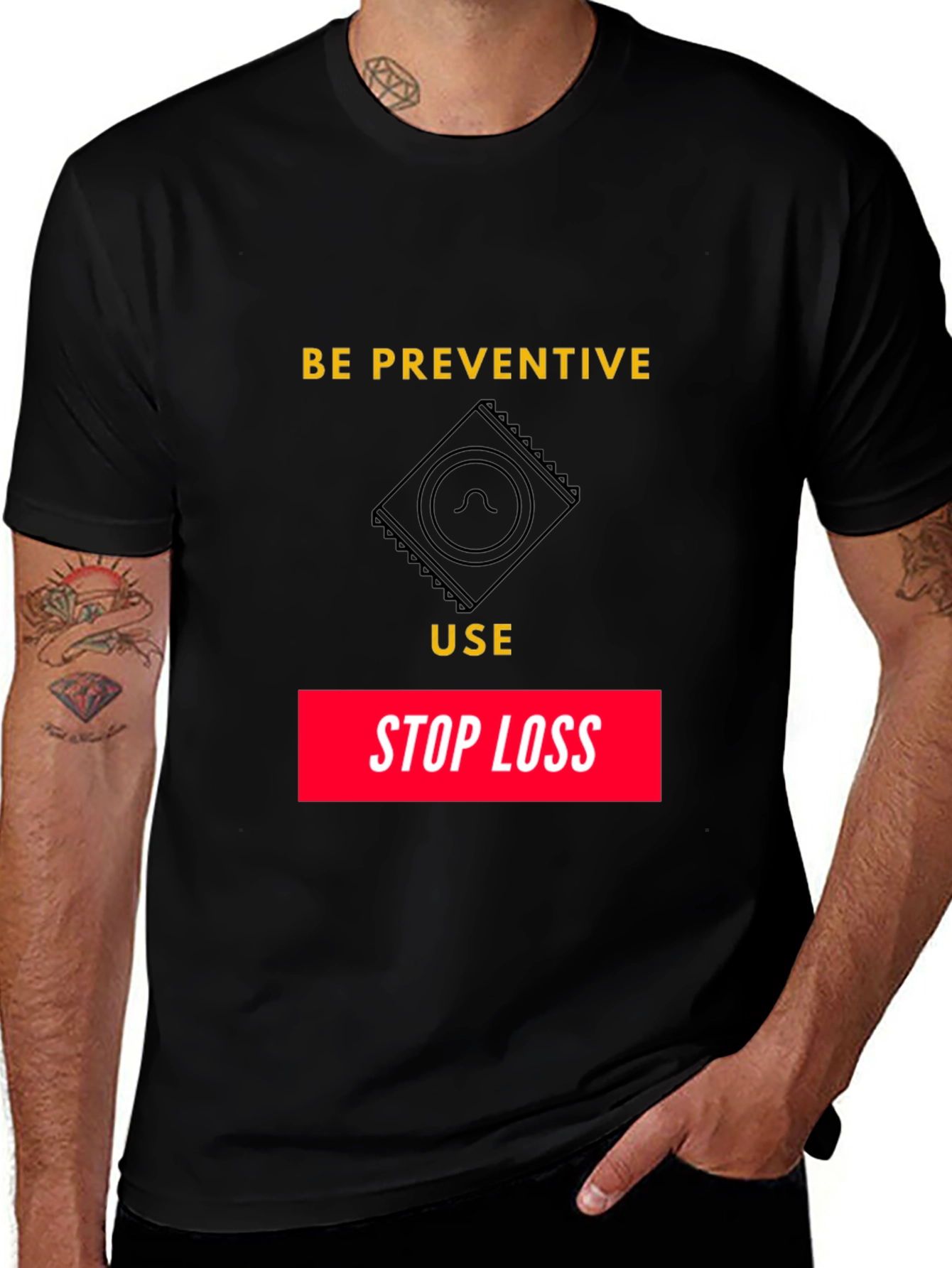 Variant 25 of Be Preventive Graphic T-Shirt