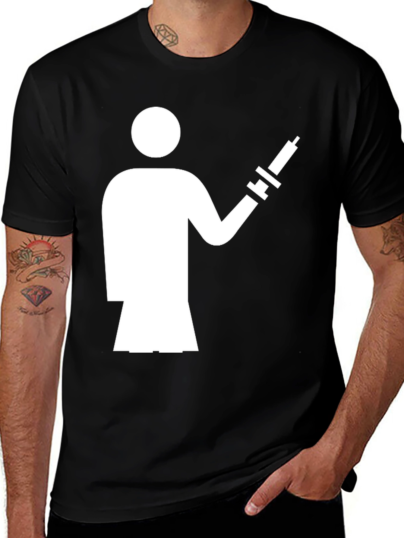 Variant 16 of Vaccination T-Shirt - Inject Some Fun!
