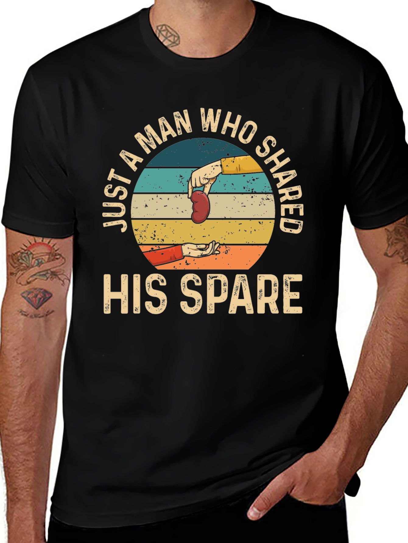 Variant 17 of Just a Man Who Shared His Spare Kidney Donor T-Shirt