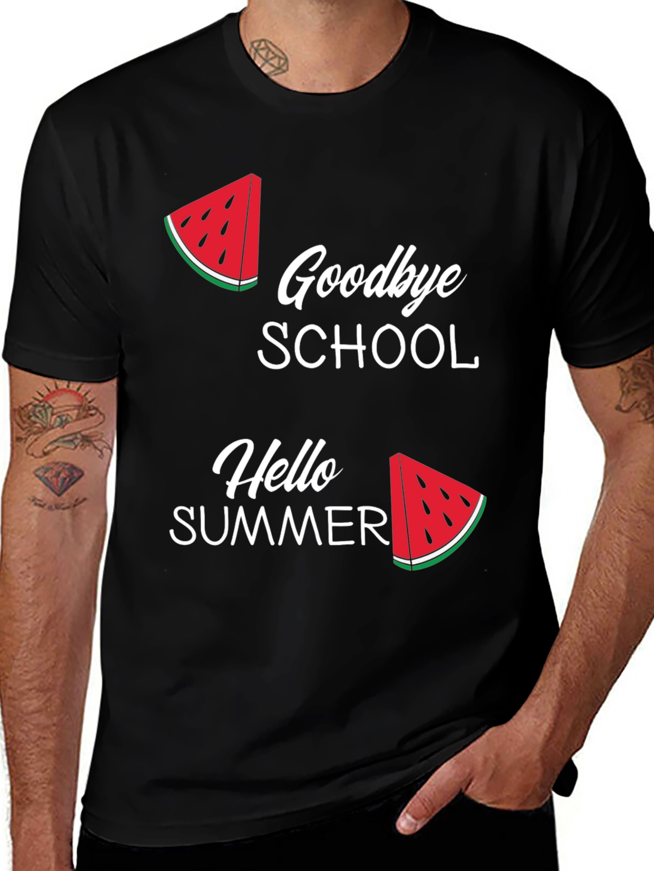 Variant 12 of Goodbye School Hello Summer T-Shirt