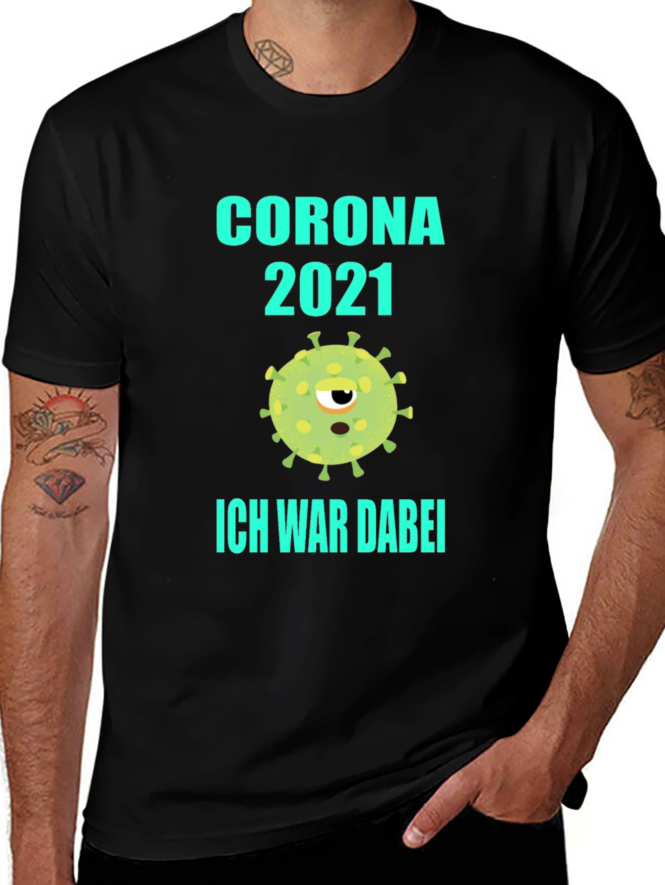 Variant 11 of Corona 2021 T-Shirt - "I Was There" Funny Novelty Tee