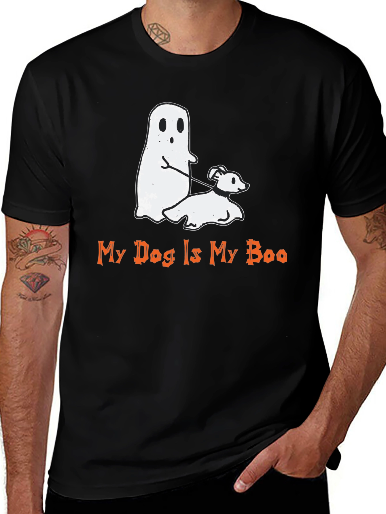 Variant 18 of My Dog Is My Boo T-Shirt Halloween