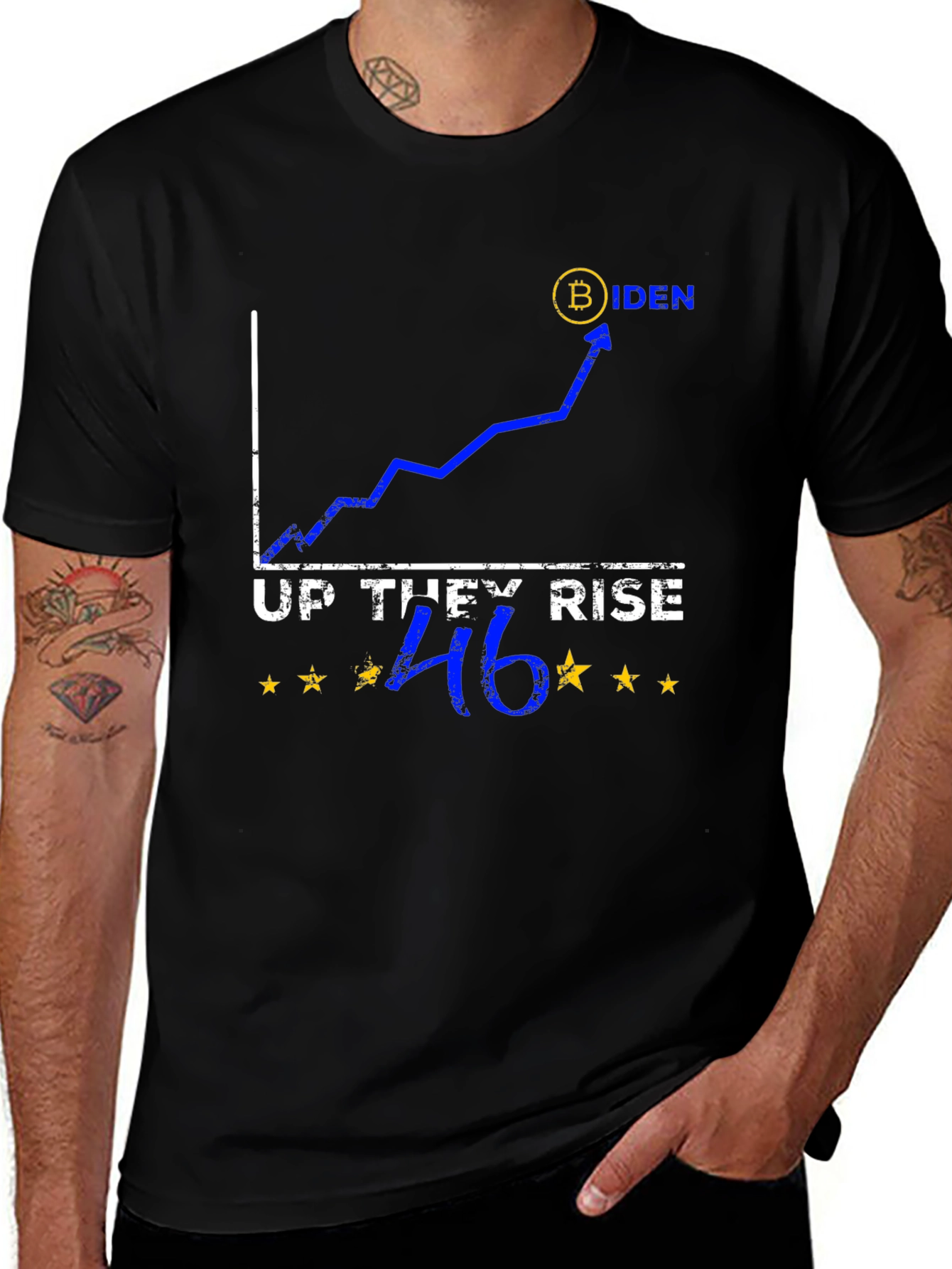 Biden UP THEY RISE T-Shirt - Political Statement Tee