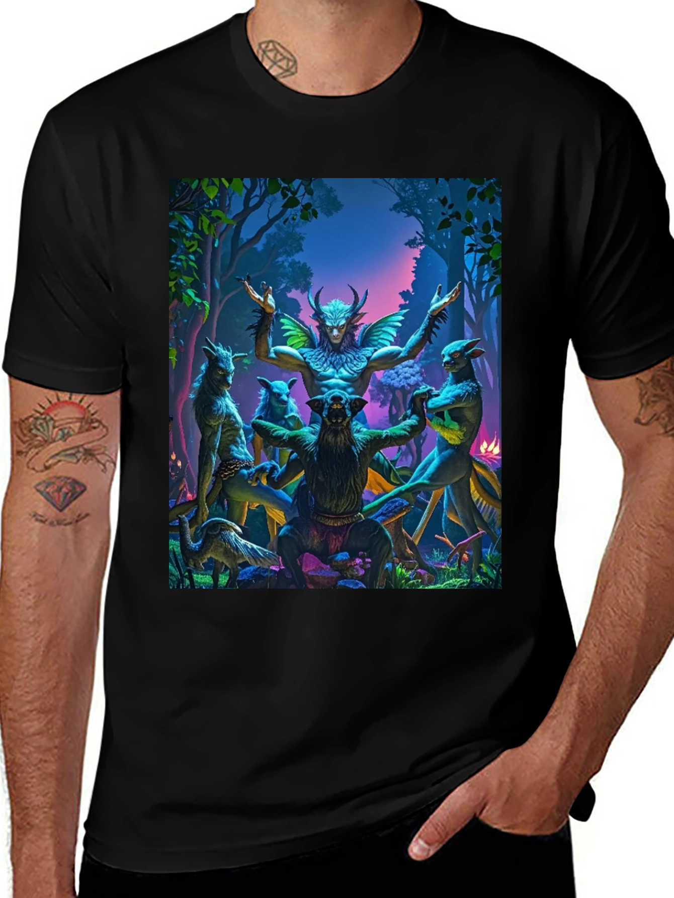 Variant 30 of Mystical Forest Creature Graphic T-Shirt