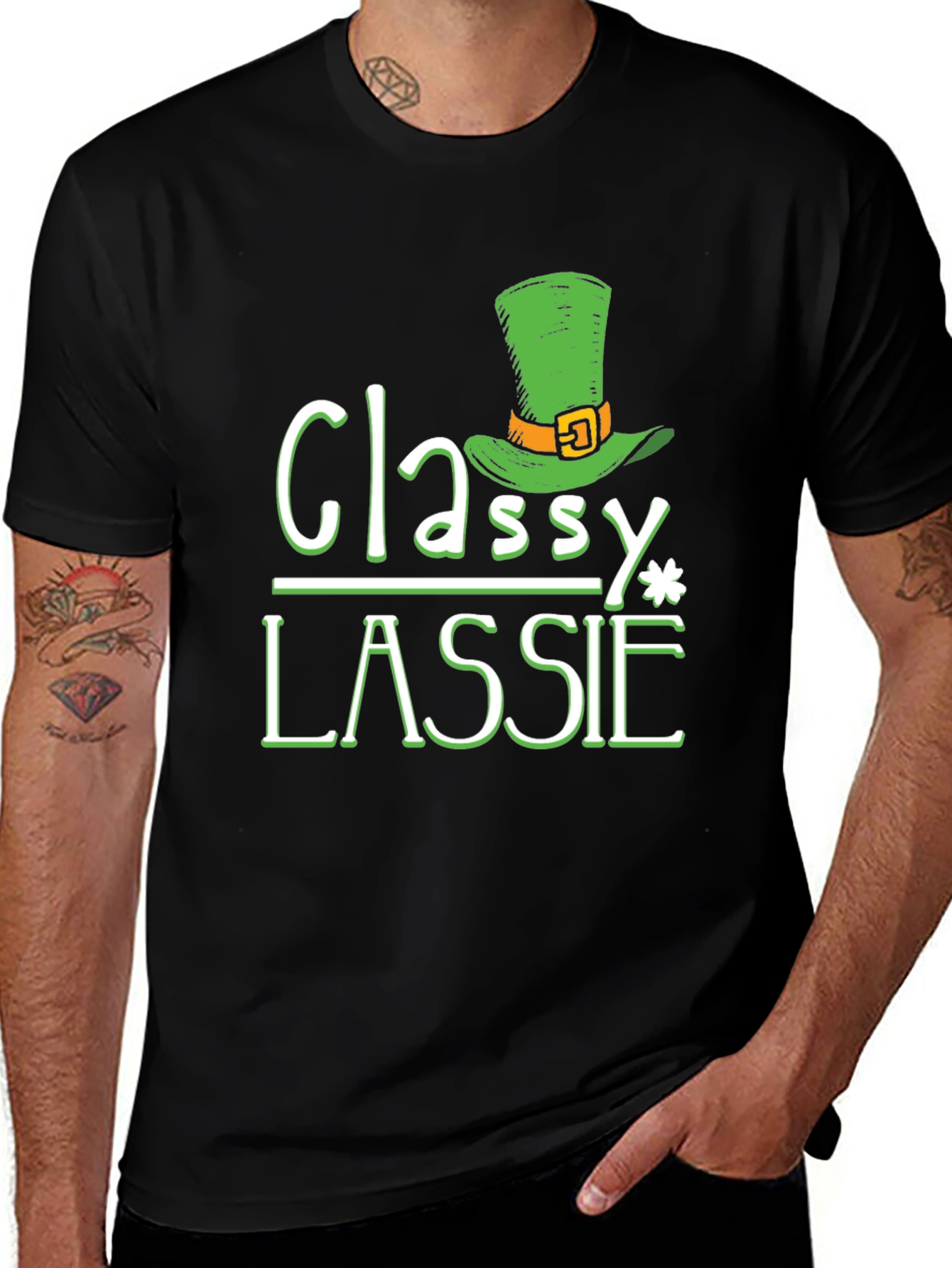Variant 11 of Classy Lassie St. Patrick's Day T-Shirt