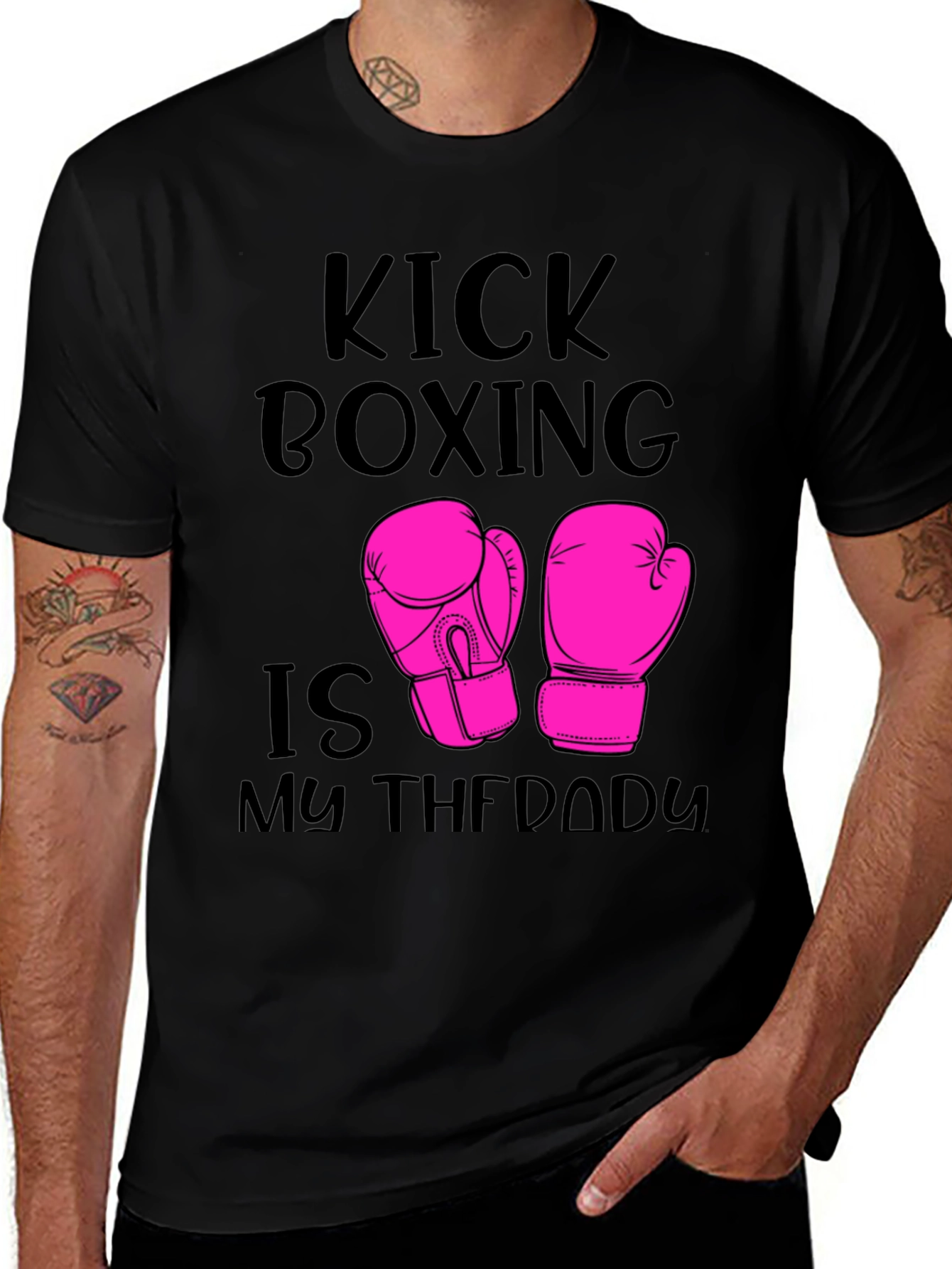 Variant 20 of Kick Boxing Therapy Tee