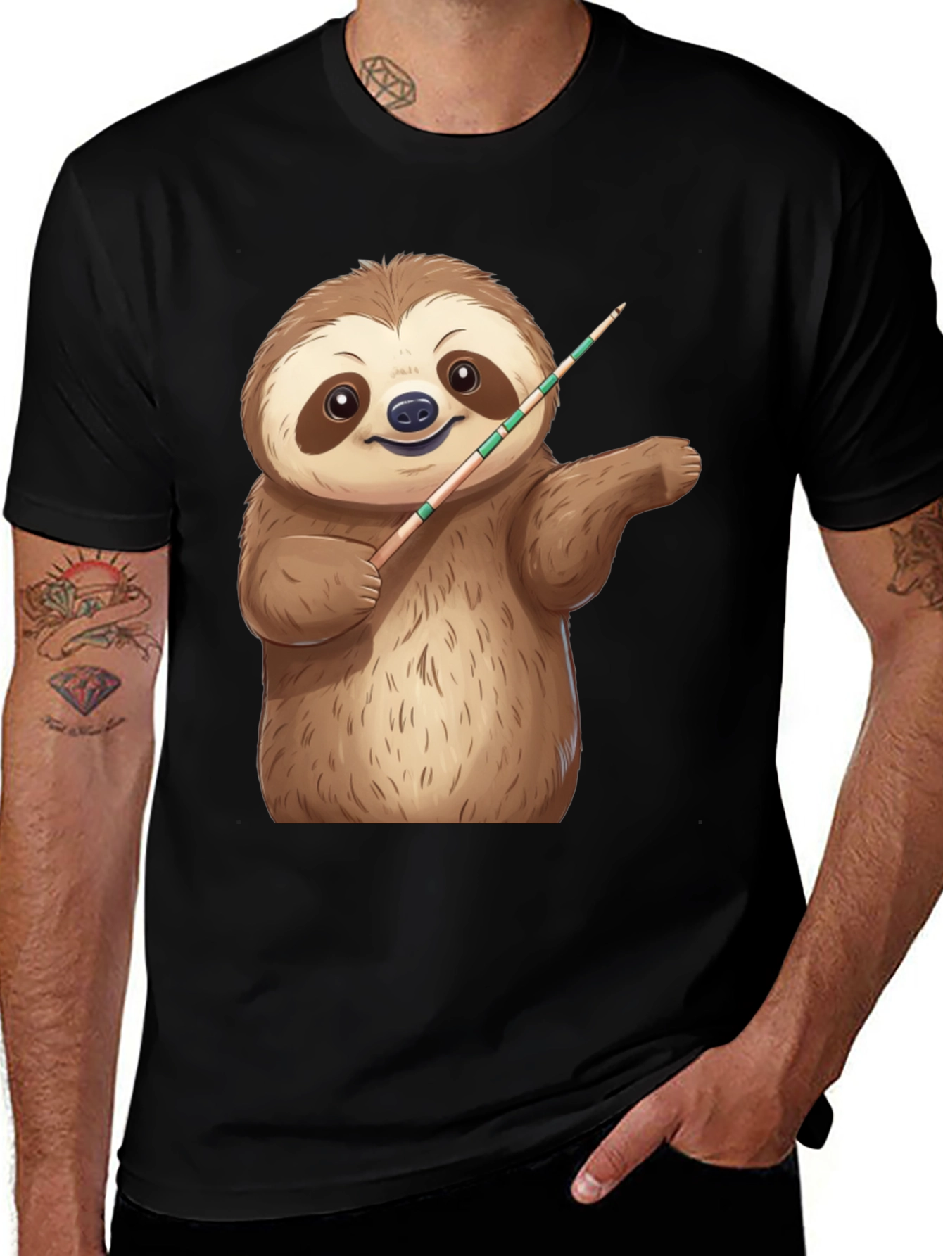 Variant 24 of Sloth Teacher T-Shirt - Adorable Instructor Tee