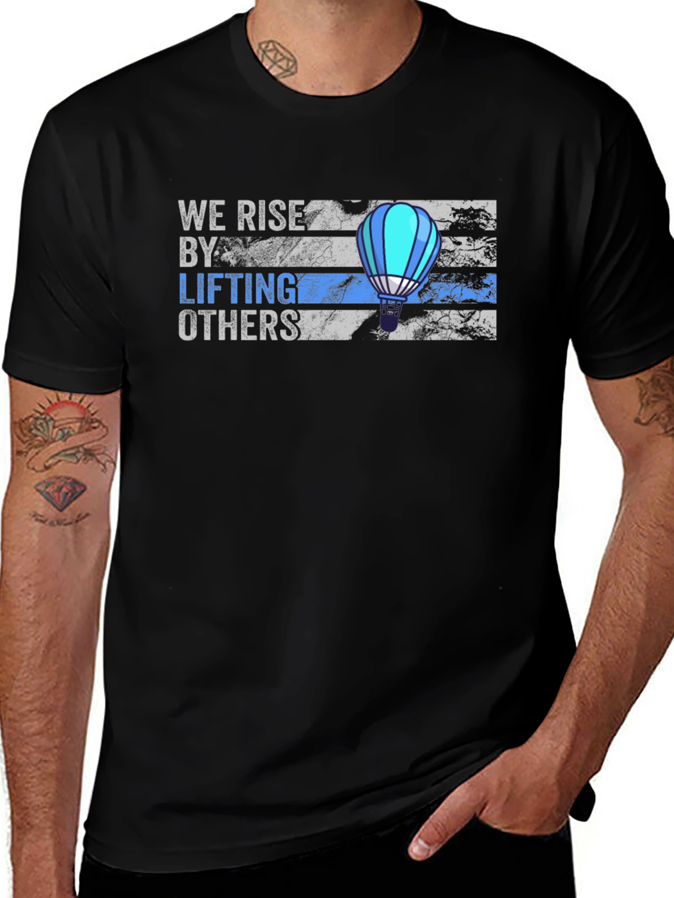 Variant 29 of We Rise By Lifting Others T-Shirt