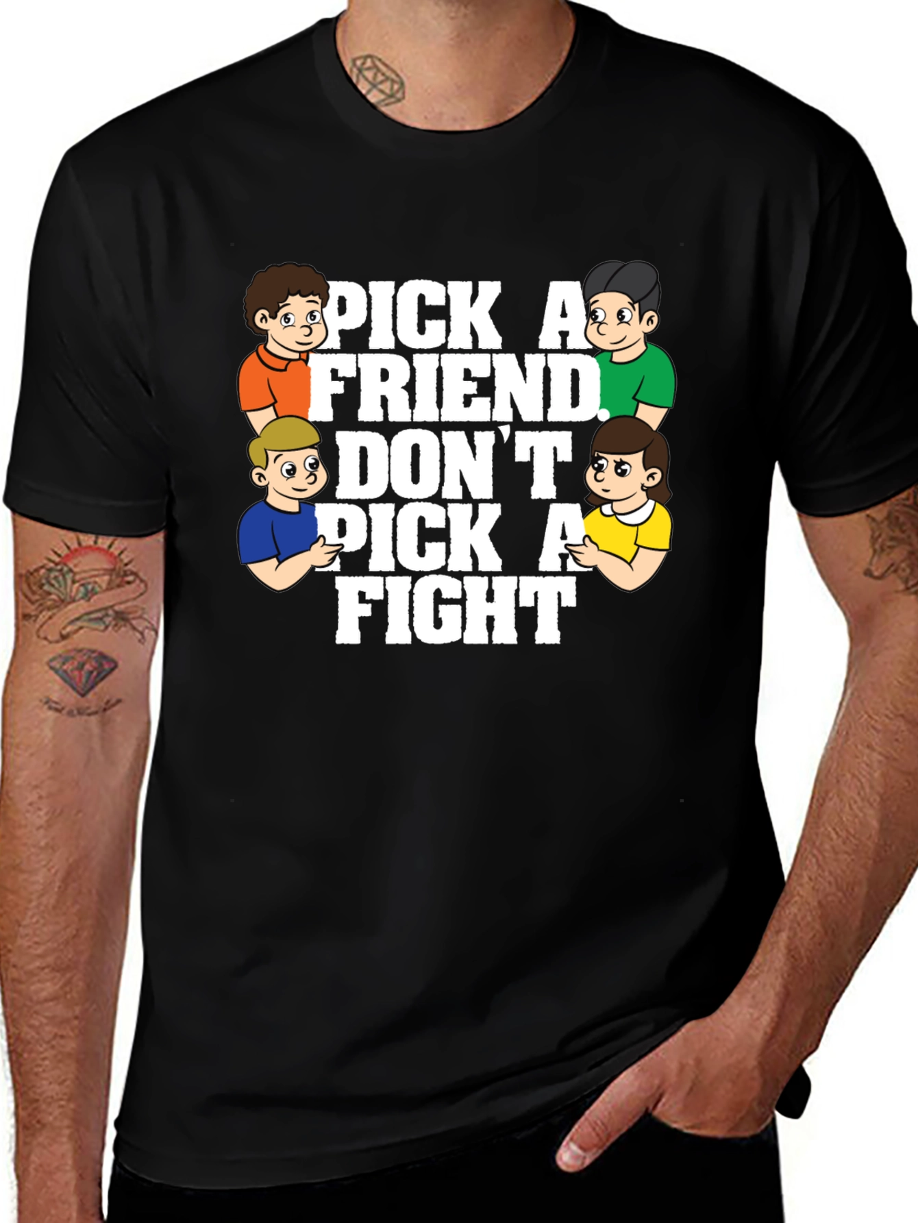 Variant 11 of Pick A Friend T-Shirt