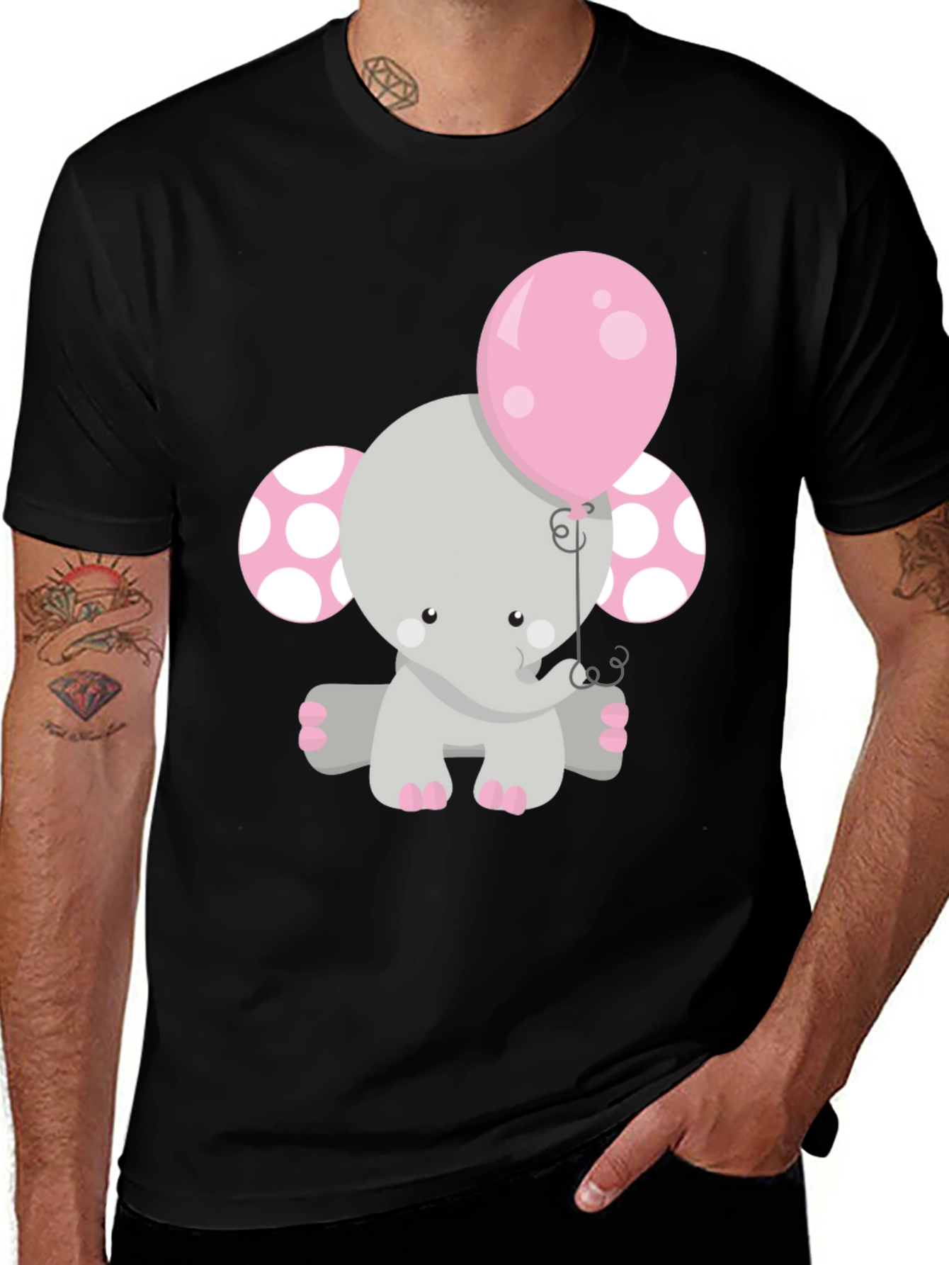 Variant 19 of Elephant Balloon Graphic Tee