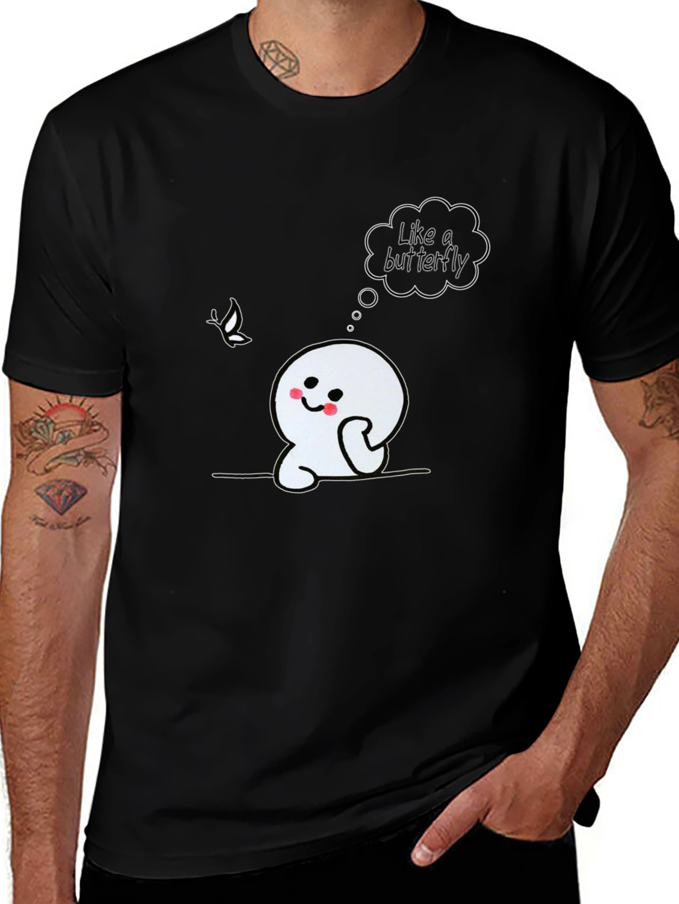 Variant 12 of Cute Cartoon Character T-Shirt