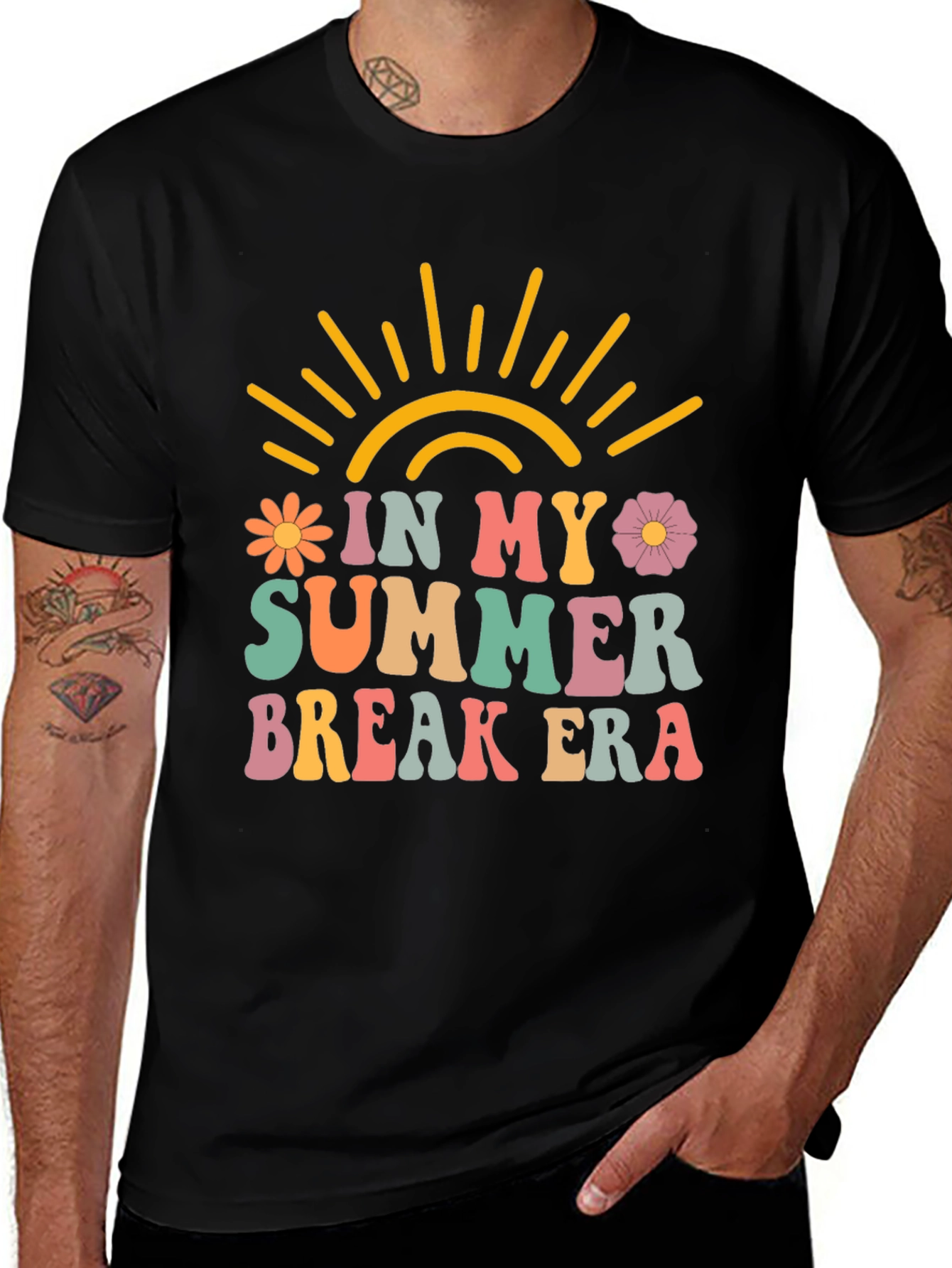 Variant 10 of Retro Summer Break Era Graphic T-Shirt