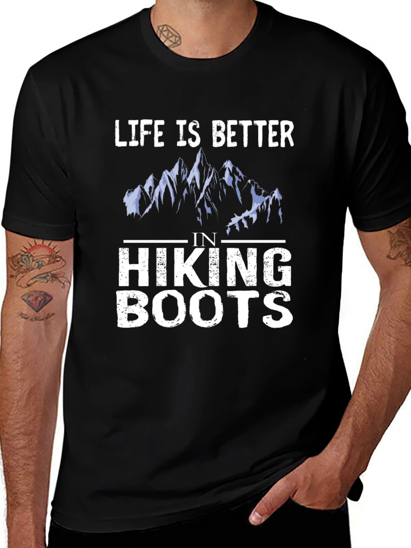 Variant 22 of Hiking Boots Lover T-Shirt