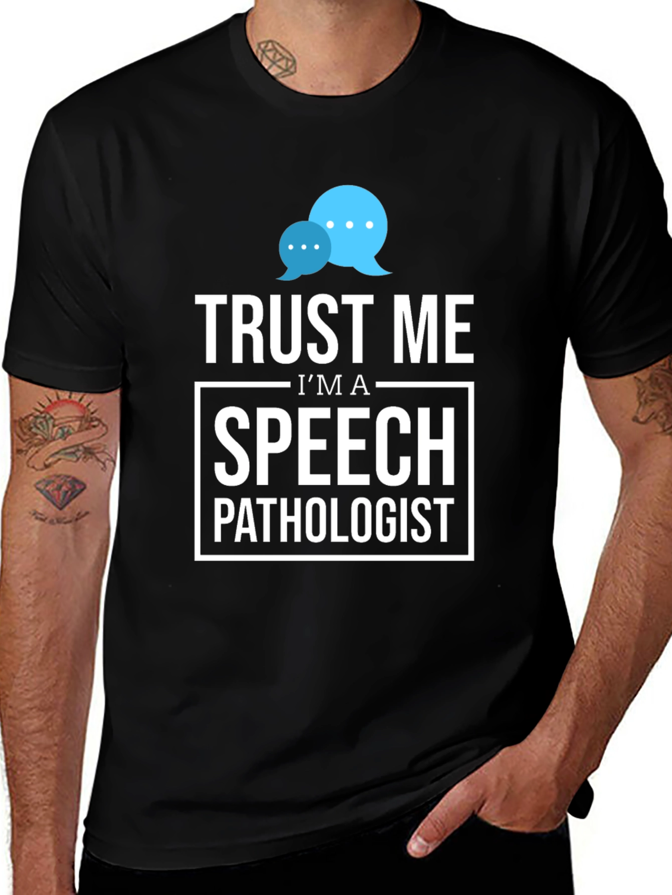 Variant 26 of Trust Me Speech Pathologist T-Shirt