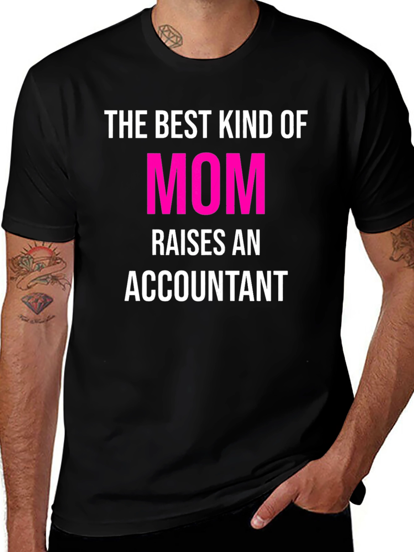 Variant 15 of Accountant Mom T-Shirt - The Best Kind of Mom