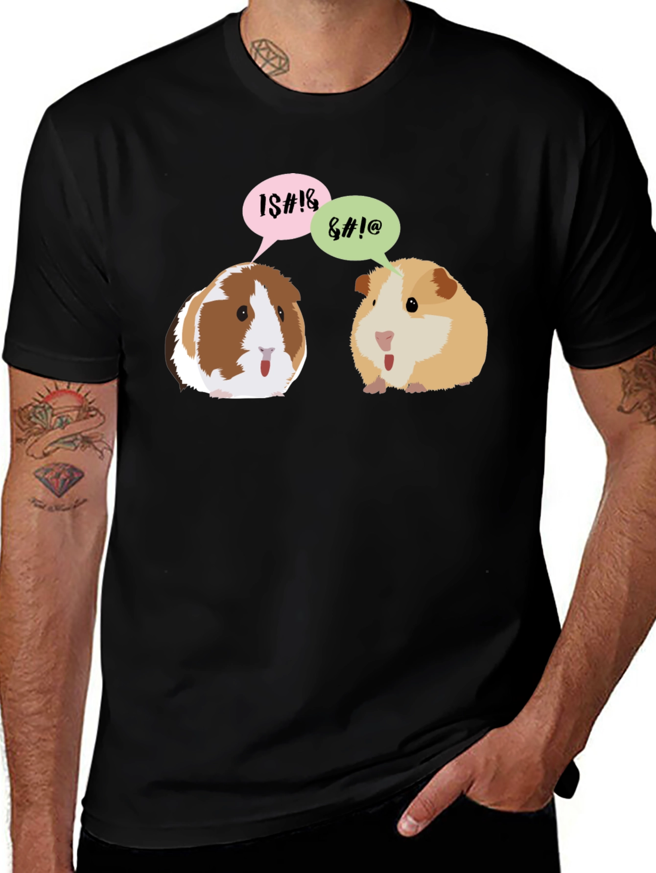 Variant 9 of Guinea Pig T-Shirt - Funny Animal Tee
