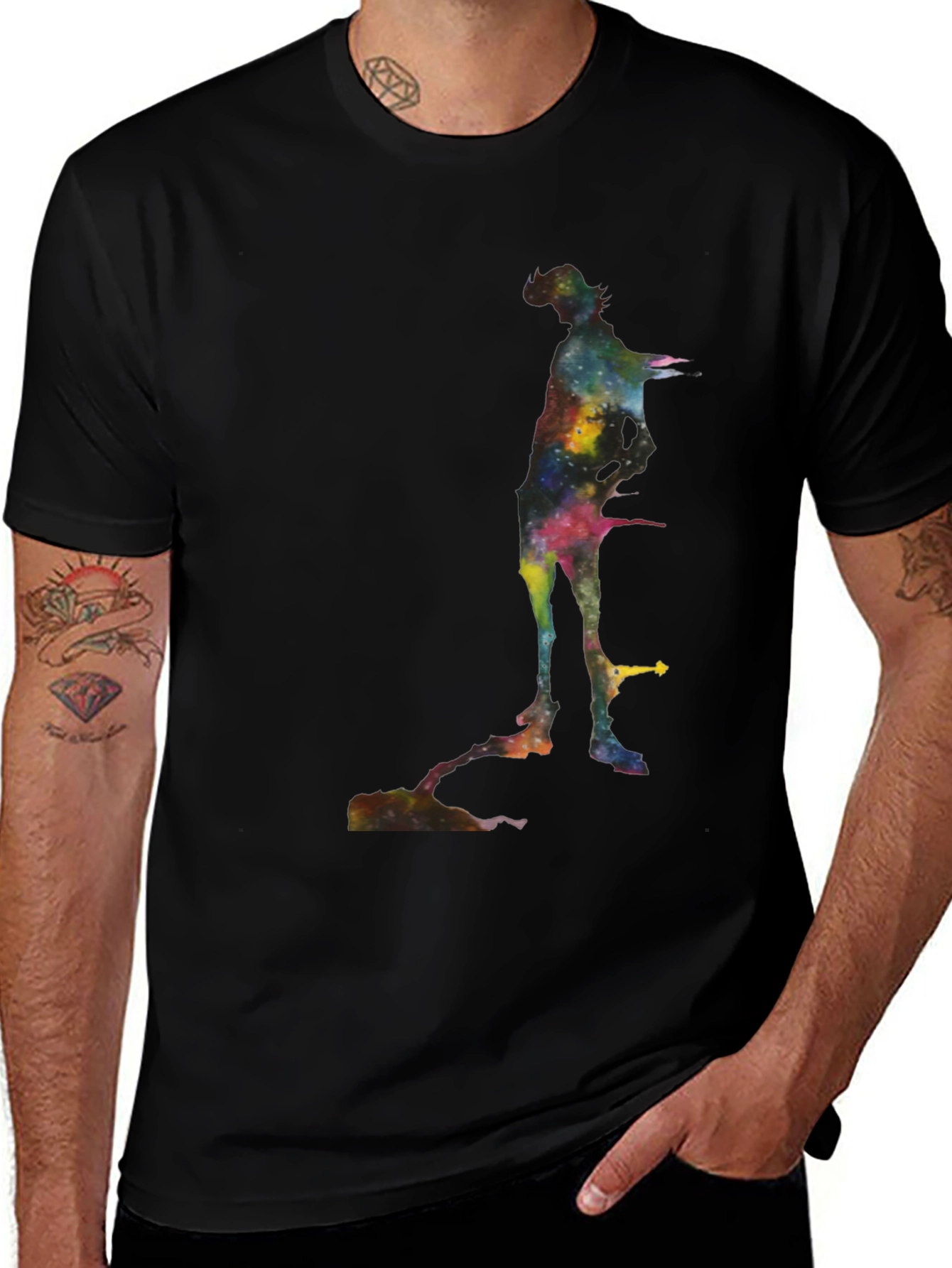 Variant 27 of Galaxy Dancer Black T-Shirt