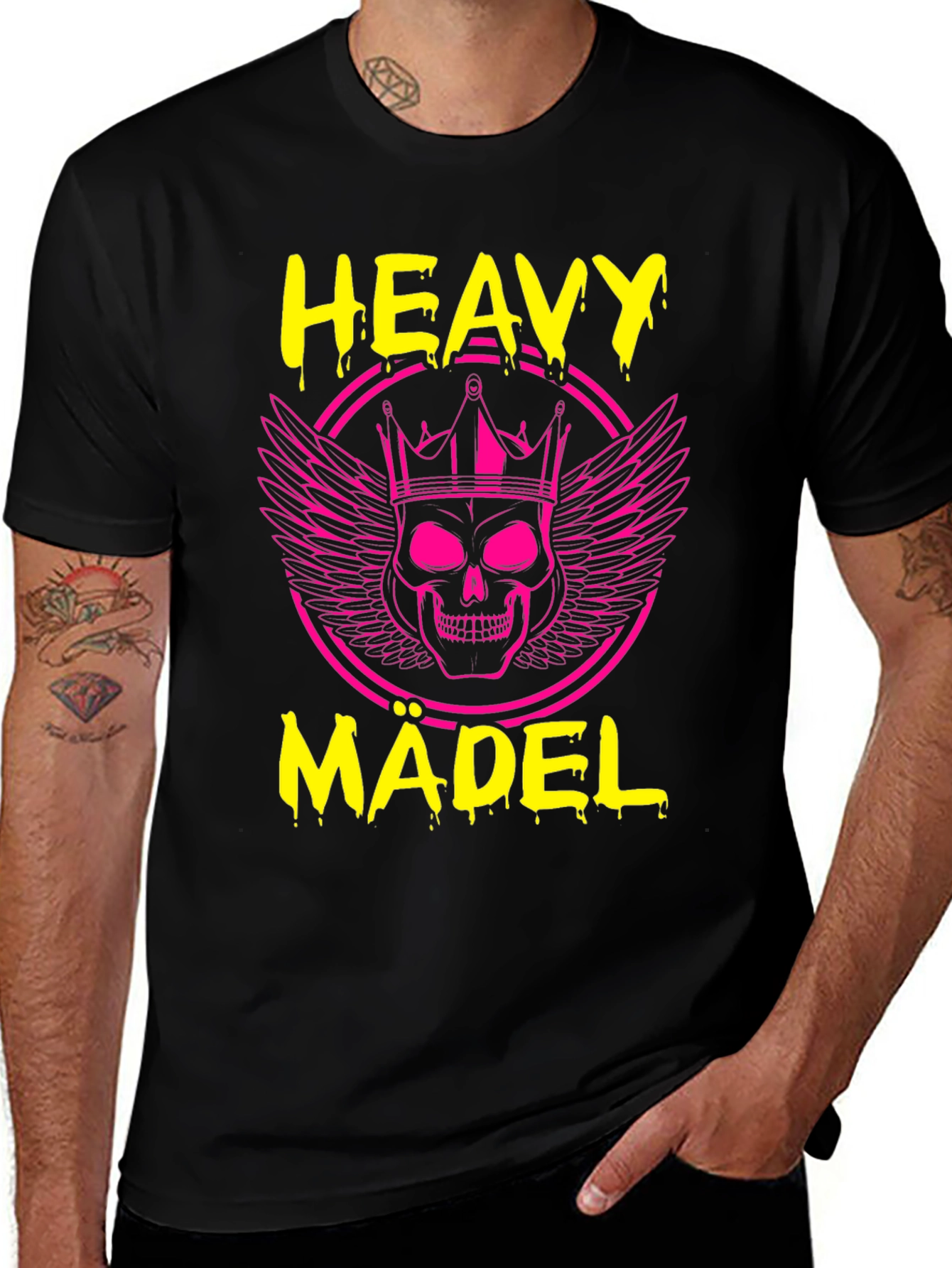 Variant 7 of Heavy Mädel Skull Crown T-Shirt