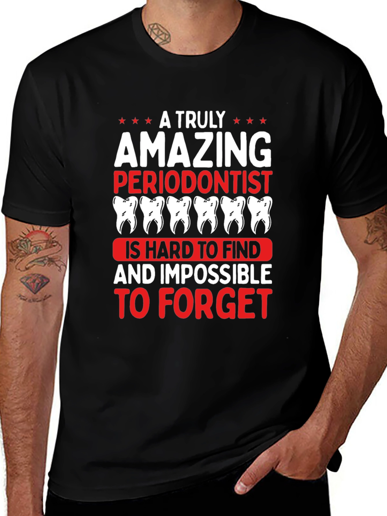 Variant 19 of Amazing Periodontist T-Shirt