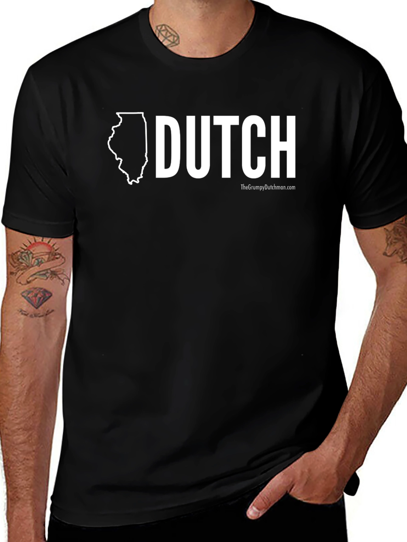 Illinois Dutch T-Shirt - The Grumpy Dutchman