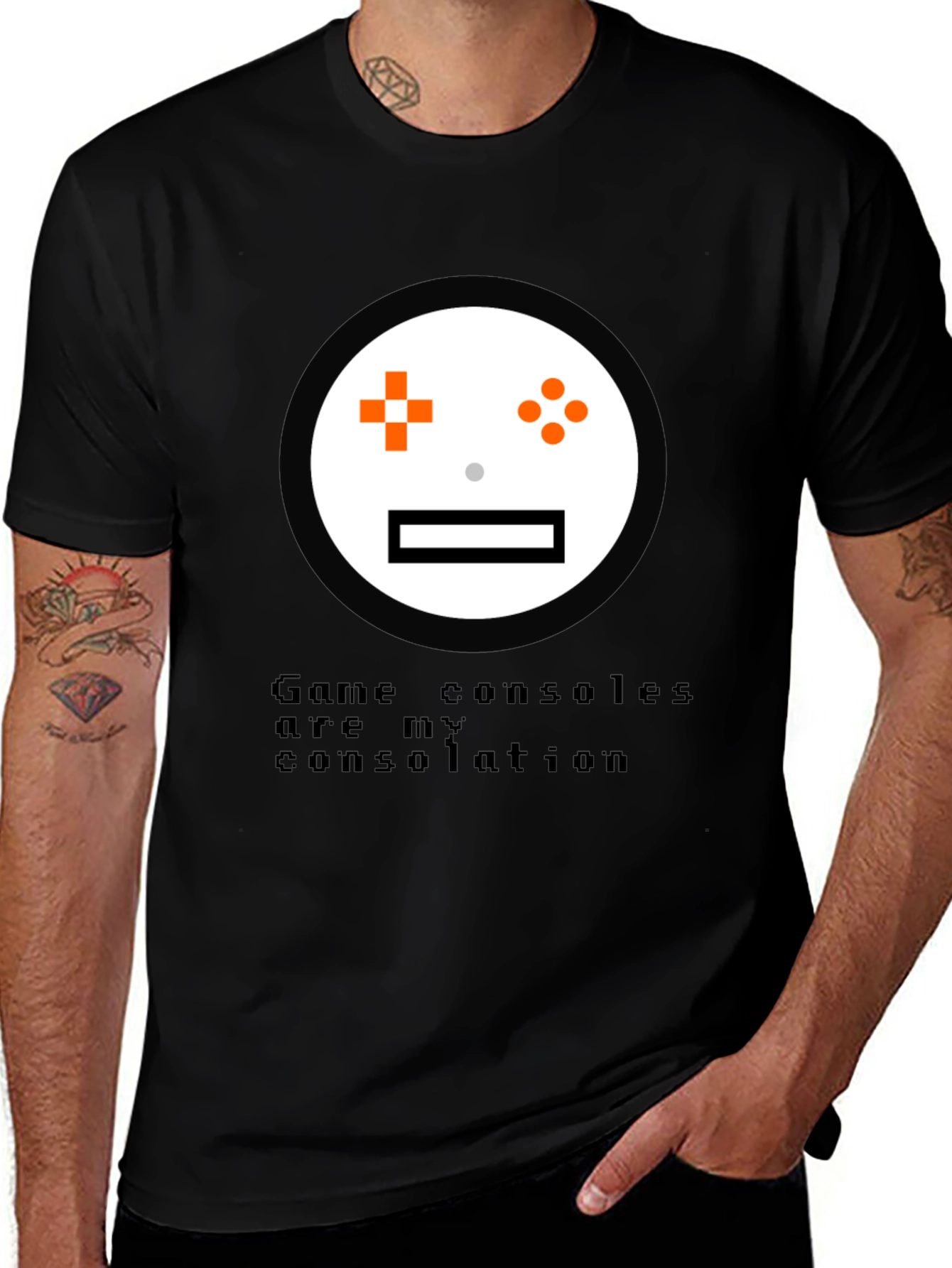 Game Console Consolation Graphic Tee