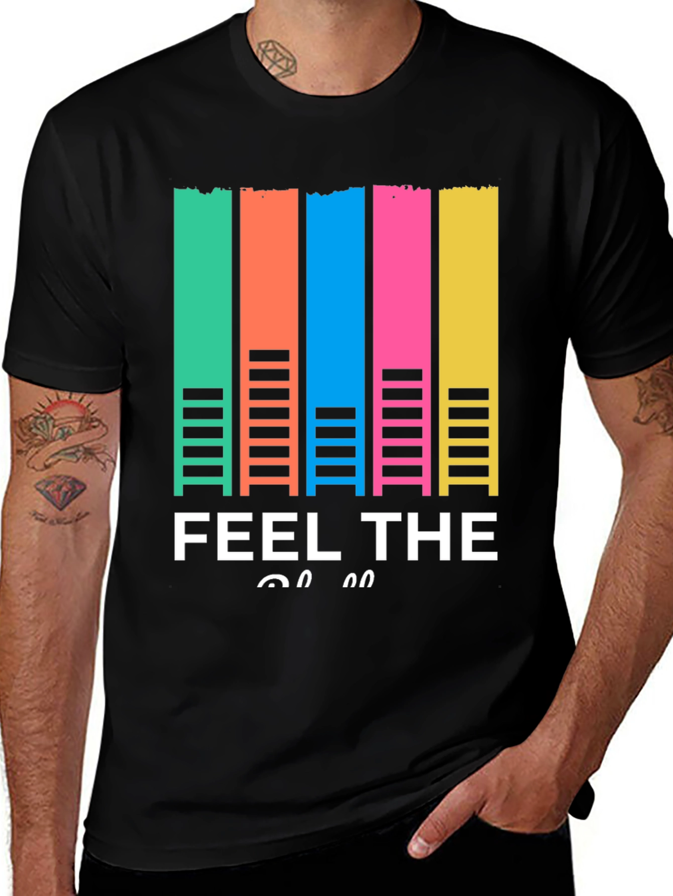 Variant 22 of Feel the Music T-Shirt